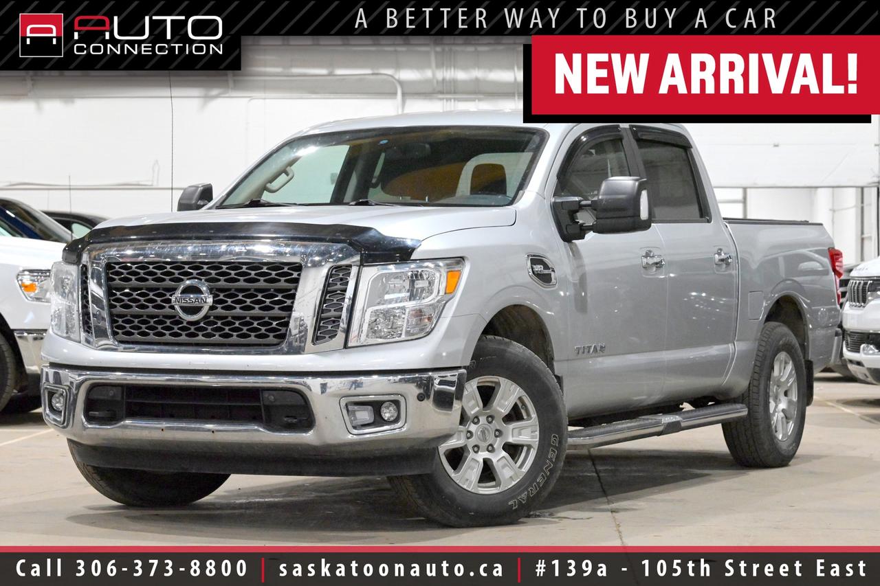 Used 2017 Nissan Titan SV - 4x4 - ONE OWNER - ACCIDENT FREE - PREMIUM PKG - LOW KMS for sale in Saskatoon, SK