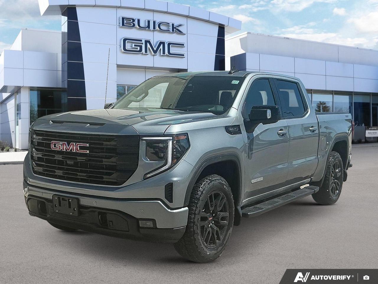 Price Includes Added Accessories Plus 3 Years Sirius XM | X31 Off-Road and Protection Package | GMC MultiPro Tailgate | Safety Plus Package | Preferred Package | Engine Block Heater
The 2026 GMC Sierra 1500 Elevation is built for those who demand serious capability without sacrificing everyday comfort. With a 5.3L V8 under the hood, true 4WD, and a sharp Sterling Metal exterior paired with a Jet Black interior, this truck is ready for whatever the job  or the weekend  throws at it.

- 5.3L V8 engine with 4-Wheel Drive and auto-locking rear differential for confident off-road and towing performance
- Heated front seats and heated steering wheel keep you comfortable from the first cold Manitoba morning
- Dual-zone automatic climate control for personalized comfort across the cab
- 10-way power drivers seat with lumbar support for long hauls in total comfort
- Remote vehicle starter system  warm it up before you even get outside
- LED fog lamps and deep-tinted glass add a polished, purposeful look to the Elevation trim
- StabiliTrak with Proactive Roll Avoidance and electronic trailer sway control for confident towing
- Wi-Fi Hotspot capable and steering wheel audio controls keep you connected on the go

With only 10 km on the odometer, this Sierra is as fresh as it gets. Visit us at Birchwood Chevrolet Buick GMC or browse online at birchwoodchevrolet.ca to reserve this truck, start your purchase, or book a test drive. Have questions? Our team is happy to help  reach out anytime.
See three brands under one roof at Birchwood Chevrolet Buick GMC  the only place in Winnipeg where you can compare GMC, Chevrolet, and Buick all in one visit. Save yourself some time, see a great selection, and learn everything you need to know. 

Your Experience is Everything at Birchwood Chevrolet Buick GMC. 

Click, call (204) 837-5811, or visit Birchwood Chevrolet Buick GMC at the Birchwood Auto Park, 3965 Portage Avenue West at the Perimeter.

Dealer Permit #4240.
Dealer permit #4240