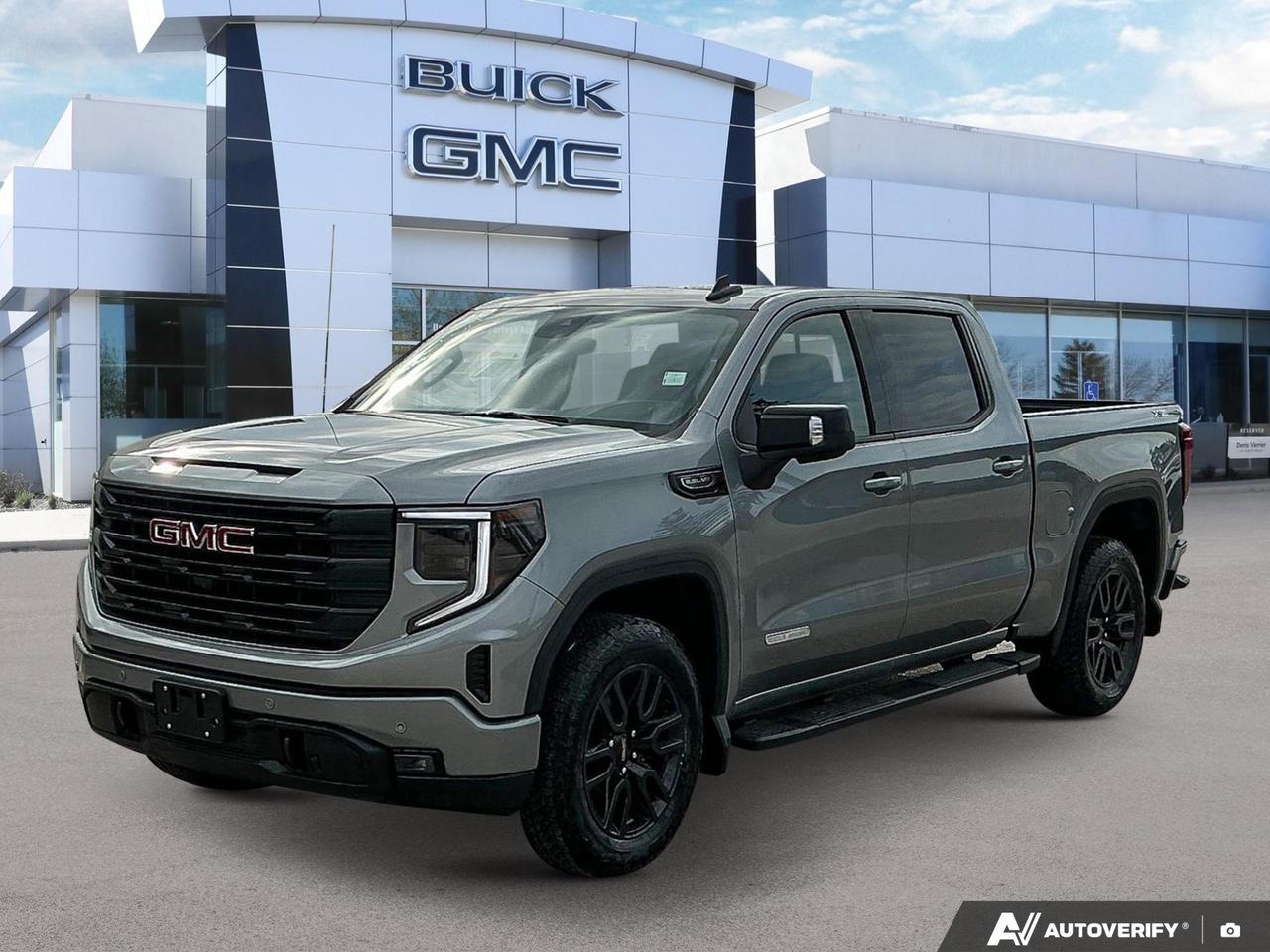 Price Includes Added Accessories Plus Sunroof, Power Sliding | Engine Block Heater | X31 Off-Road and Protection Package | LPO - Assist Steps, 6 Rectangular, Tubular, Black
The 2026 GMC Sierra 1500 Elevation is a capable, well-appointed half-ton that delivers serious 4WD performance with everyday comfort baked right in. Equipped with the proven 5.3L V8, dual-zone automatic climate control, and a suite of heated seating features, this truck is built for those who work hard and expect their equipment to keep up  without sacrificing comfort on the daily commute.

- 5.3L 8-cylinder engine with 4WD and auto-locking rear differential for confident performance on and off the road
- Sterling Metal exterior paired with a Jet Black interior  a sharp, understated combination
- Dual-zone automatic climate control for personalized comfort front to back
- Heated driver and front passenger seats plus a heated steering wheel for cold Manitoba mornings
- Remote vehicle starter system  warm up the truck before you even step outside
- LED fog lamps and deep-tinted glass for a refined, functional exterior
- StabiliTrak stability control with Proactive Roll Avoidance and electronic trailer sway control for confident towing
- Wi-Fi Hotspot capable and steering wheel audio controls to stay connected on the go

With only 10 km on the odometer, this is as new as it gets. Visit us at Birchwood Chevrolet Buick GMC or browse inventory at www.birchwoodchevrolet.ca to reserve this truck, start your purchase online, or book a test drive. Have questions? Our team is ready to help  reach out anytime and well make the process straightforward and hassle-free.
See three brands under one roof at Birchwood Chevrolet Buick GMC  the only place in Winnipeg where you can compare GMC, Chevrolet, and Buick all in one visit. Save yourself some time, see a great selection, and learn everything you need to know. 

Your Experience is Everything at Birchwood Chevrolet Buick GMC. 

Click, call (204) 837-5811, or visit Birchwood Chevrolet Buick GMC at the Birchwood Auto Park, 3965 Portage Avenue West at the Perimeter.

Dealer Permit #4240.
Dealer permit #4240
