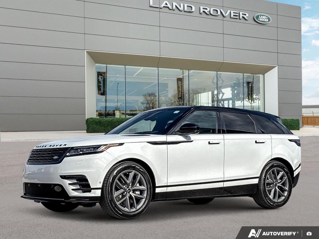 The 2026 Range Rover Velar P250 Dynamic SE blends a sophisticated, minimalist aesthetic with a turbocharged 246-horsepower engine for an effortlessly poised driving experience. This specific configuration elevates its modern luxury with a striking contrast between the serene, light Cloud interior and the bold, stealthy presence of Satin Grey wheels.
The 2026 Range Rover Velar Dynamic SE is a sophisticated blend of athletic capability and refined luxury. With the Dynamic Handling Pack, Technology Pack, and Cold Climate Pack all included, this Fuji White Velar is equipped well beyond the base configuration  offering a driving experience that rewards those who expect more from their SUV.

Key Highlights:
- Dynamic Handling Pack included  enhances steering and chassis performance for a more engaging drive
- Technology Pack with Pivi Pro connected navigation, 11.4 touchscreen, Android Auto & Apple CarPlay
- Meridian Sound System with HD Radio and SiriusXM for premium in-cabin audio
- 14-Way Heated Front Seats with Driver Memory and heated leather steering wheel
- Panoramic sunroof with power sunshade for an open, airy cabin atmosphere
- Cold Climate Pack  ideal for Winnipeg winters with remote engine start and heated features
- Powered Gesture Tailgate for hands-free rear cargo access
- Comprehensive driver assistance suite including Adaptive Cruise Control with Steering Assist, Blind Spot Assist, Rear Traffic Monitor, and Driver Monitoring Alert

With only 20 km on the odometer, this vehicle is as new as it gets. Visit Land Rover Winnipeg at winnipeglandrover.com to reserve this Velar, start your purchase online, or book a test drive appointment. Our team is happy to answer any questions and walk you through every detail of this exceptional vehicle.
At Land Rover Winnipeg, we dont just sell vehicles; we deliver an exceptional ownership experience with your new Land Rover:

- Exclusive Perks: Enjoy on-brand loaners and rental vehicles during your scheduled service appointments.

- Convenience at Your Door: Benefit from our Land Rover Valet concierge service for hassle-free vehicle servicing.

- Keep It Clean: Complimentary washes with every service visit.

- Luxurious Comfort: Visit our state-of-the-art facility with full coffee service and premium amenities.

- Expert Care: Our Land Rover-trained technicians are dedicated to the longevity and performance of your vehicle.

Dont see exactly what youre looking for in our new or pre-owned inventory? Let our team locate it for you!

Visit us today or call for a personalized experience:

Phone: 204-452-8030
Website: winnipeglandrover.com  

Dealer Permit #0112
Dealer permit #0112