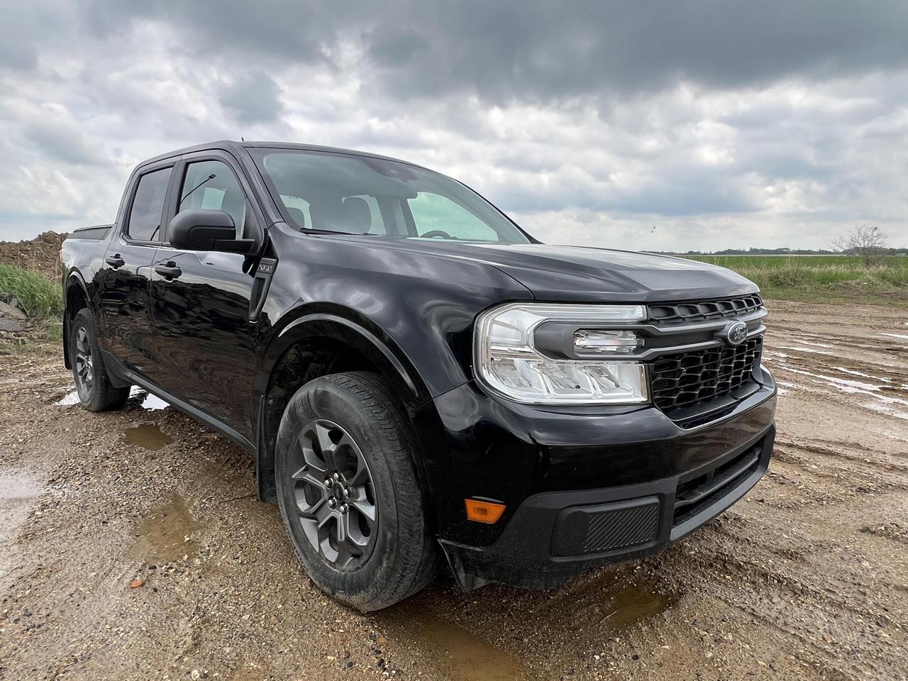 Looking for a compact truck that punches above its weight? This 2022 Ford Maverick XLT with the 2.0L EcoBoost and AWD delivers genuine truck capability in a nimble, fuel-efficient package  perfect for those who want versatility without the bulk of a full-size pickup. At just over 71,000 km, this Shadow Black Maverick is ready to work and play.

- 2.0L EcoBoost 4-cylinder with AWD  not the base hybrid, giving you extra power and all-weather confidence
- Crew Cab Short Bed layout seats 5 comfortably while keeping the footprint tight and maneuverable
- Fuel economy rated at 10.7 L/100 km city and 8.1 L/100 km highway  efficient for a truck with AWD
- Hill Descent Control and Electric Parking Brake included  useful for off-pavement or uneven terrain
- Automatic LED Low/High Beam headlights with Auto High-Beam for improved night visibility
- Collision Mitigation (Forward Collision Warning) and RearView Backup Camera for added daily safety
- FordPass Connect 4G Mobile Hotspot keeps you and passengers connected on the go
- MyKey System allows you to set speed and audio limits  handy for households with new drivers

Merit Ford Sales is here to make your next vehicle purchase straightforward and stress-free. Come see this Maverick in person and take it for a test drive, or reach out to us with any questions  were happy to walk you through financing options and next steps to get you behind the wheel.