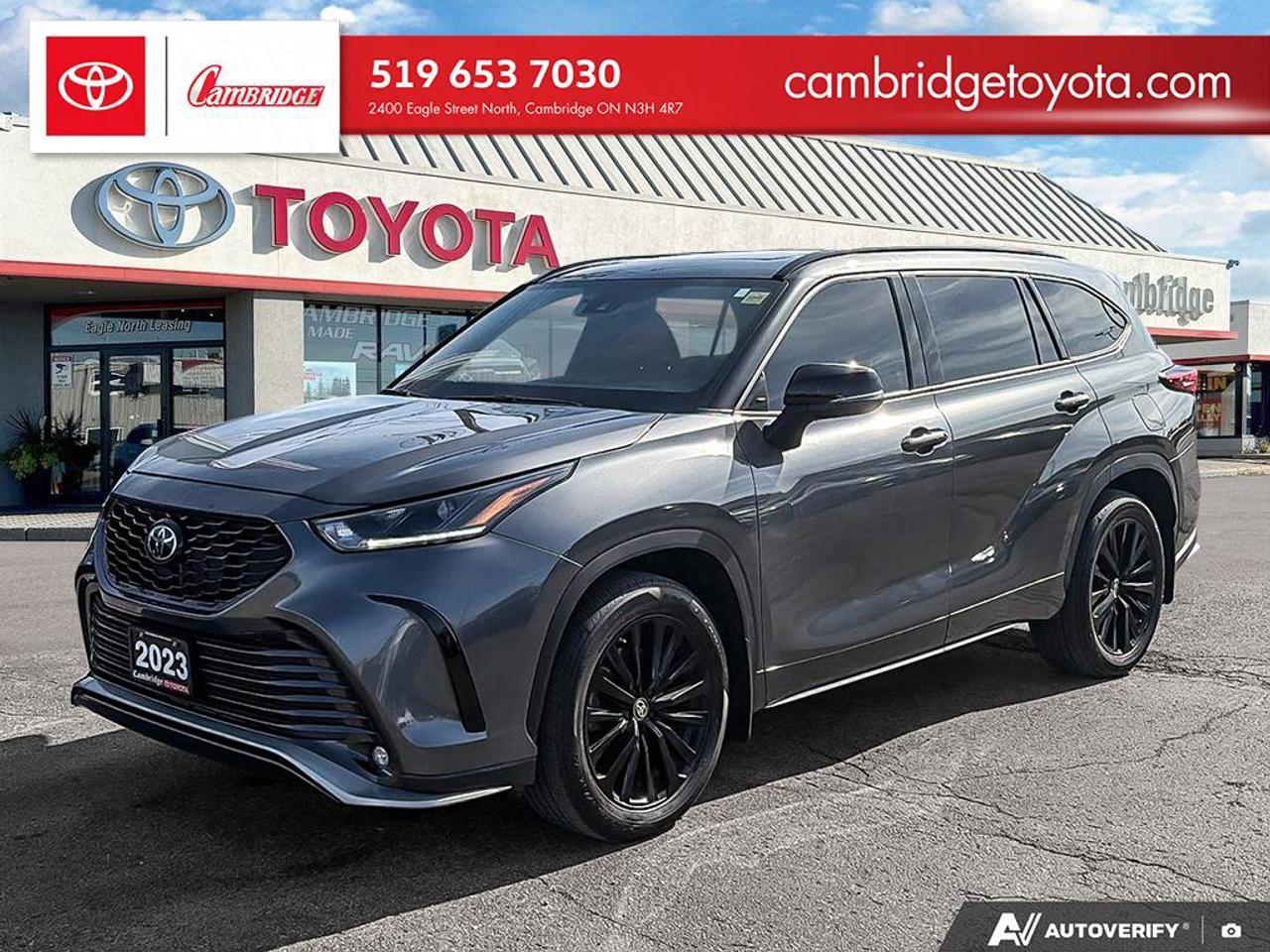 Used 2023 Toyota Highlander XSE for sale in Cambridge, ON