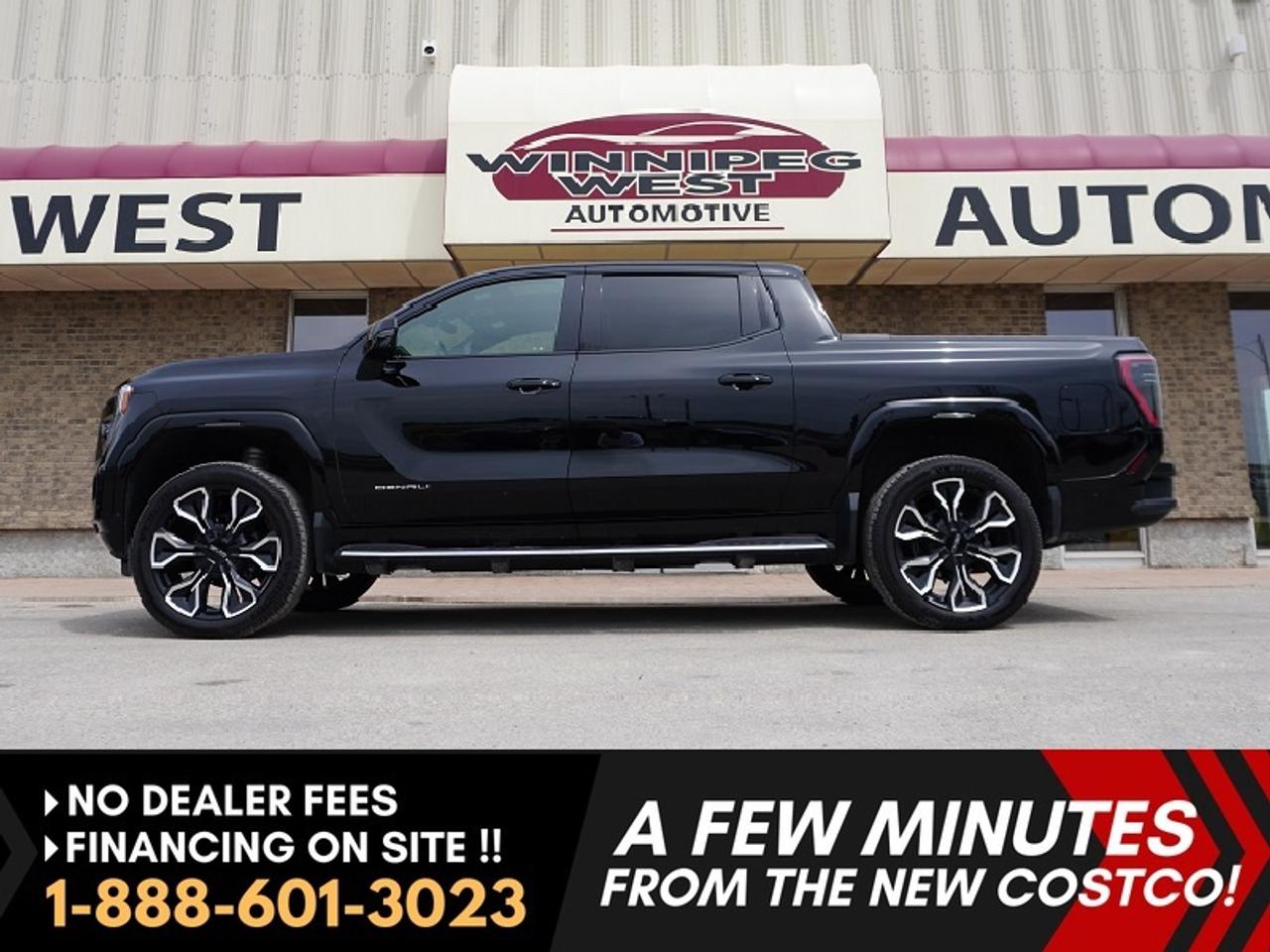 Used 2025 GMC Sierra EV Denali e4WD MAX RANGE - PANO ROOF - LIKE NEW for sale in Headingley, MB