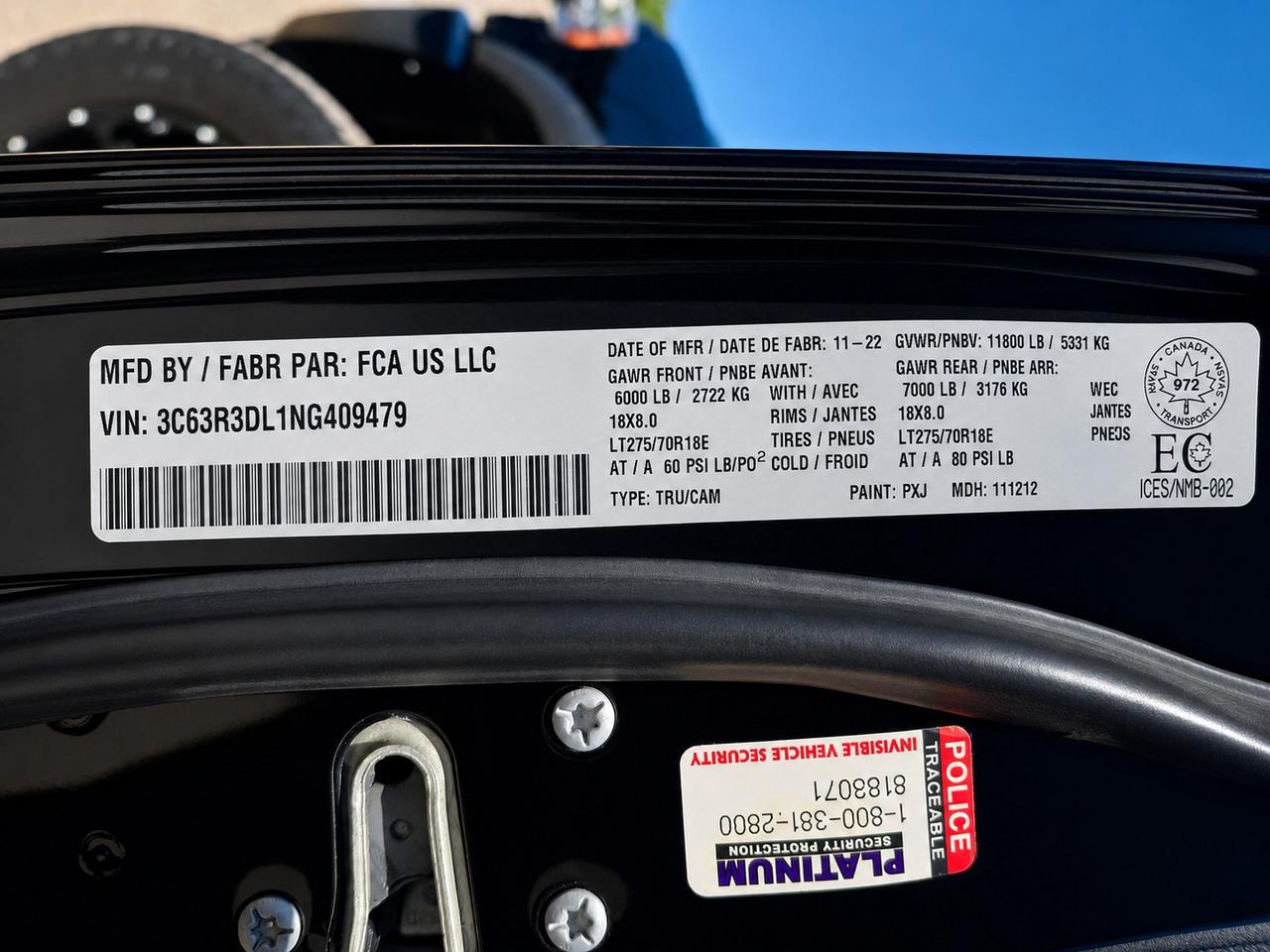 2022 RAM 3500 Big Horn Sport | Level C Grp | OffRoad Wheels |4X4 Photo