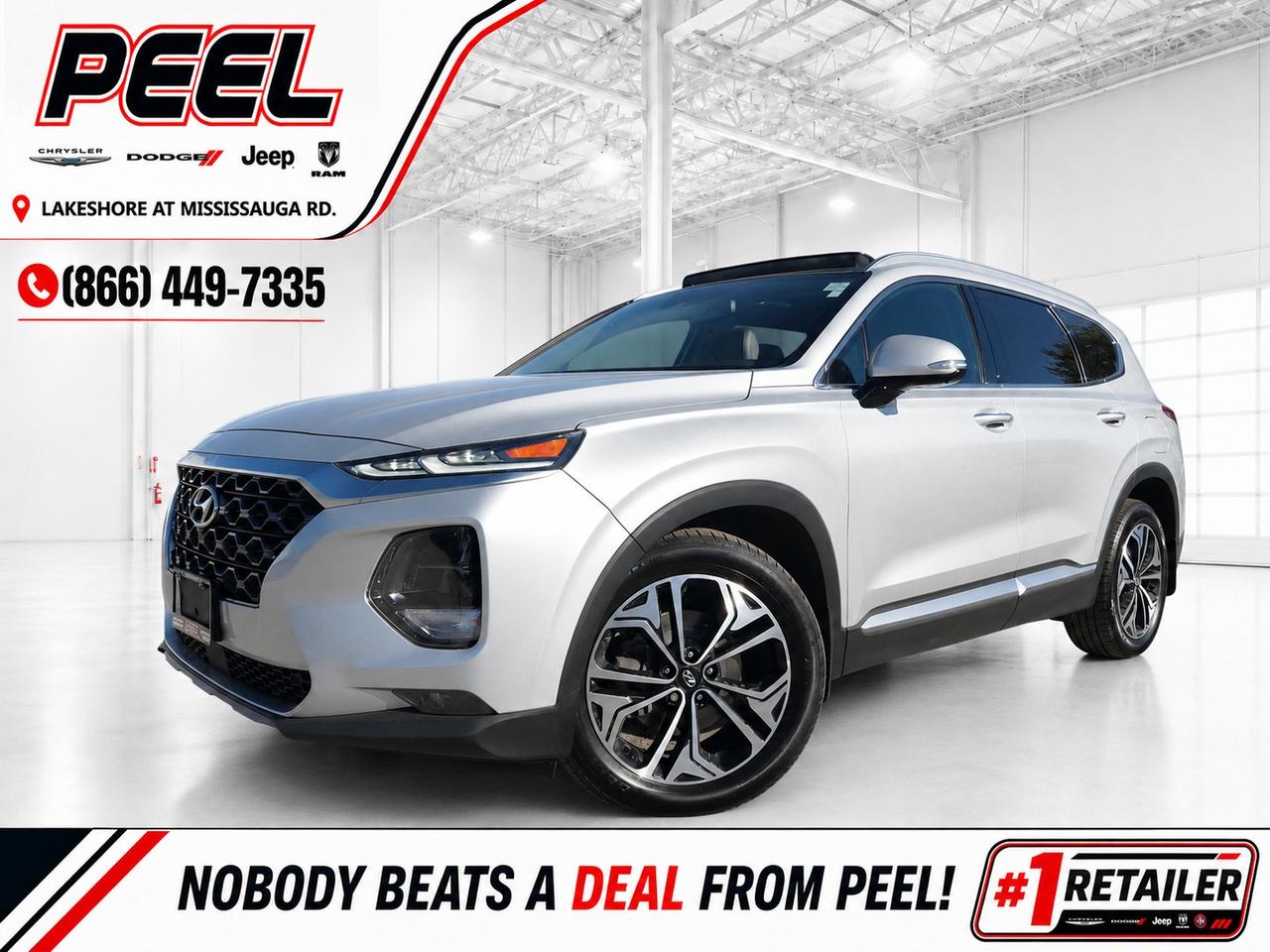 2019 Hyundai Santa Fe 2.0T Ultimate | Vented Leather | Panoroof | AWD Photo0