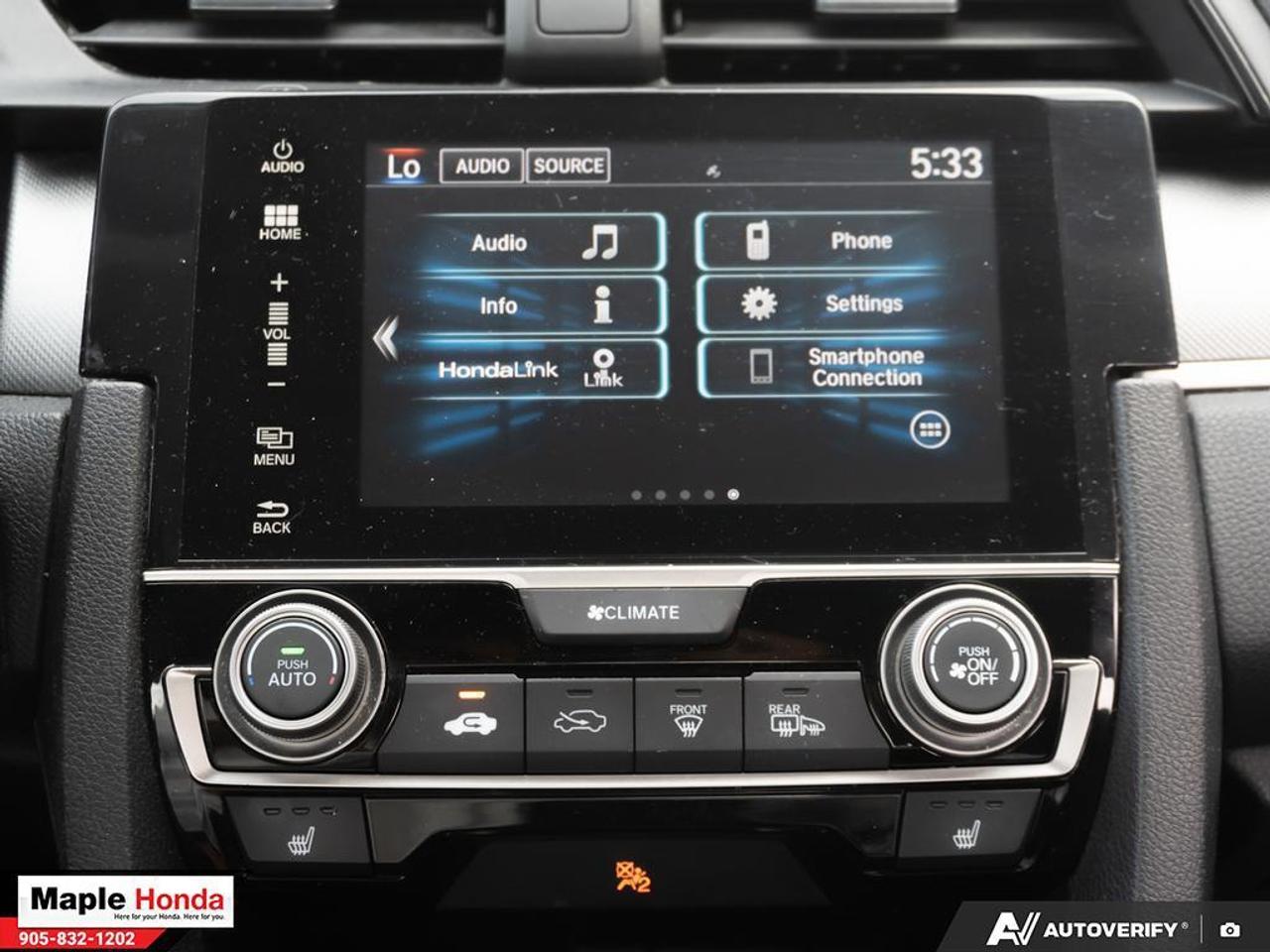 2017 Honda Civic Sedan Apple Car Play| Android Auto| Heated Seats| Blueto Photo
