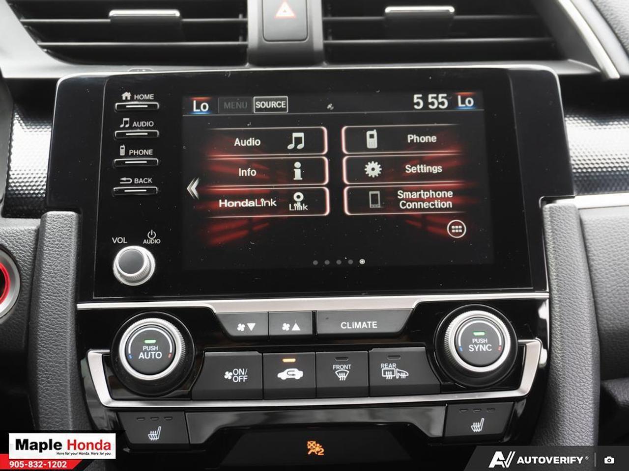 2020 Honda Civic Sedan Sunroof| Heated Seats| Auto Start| Honda Sensing| Photo