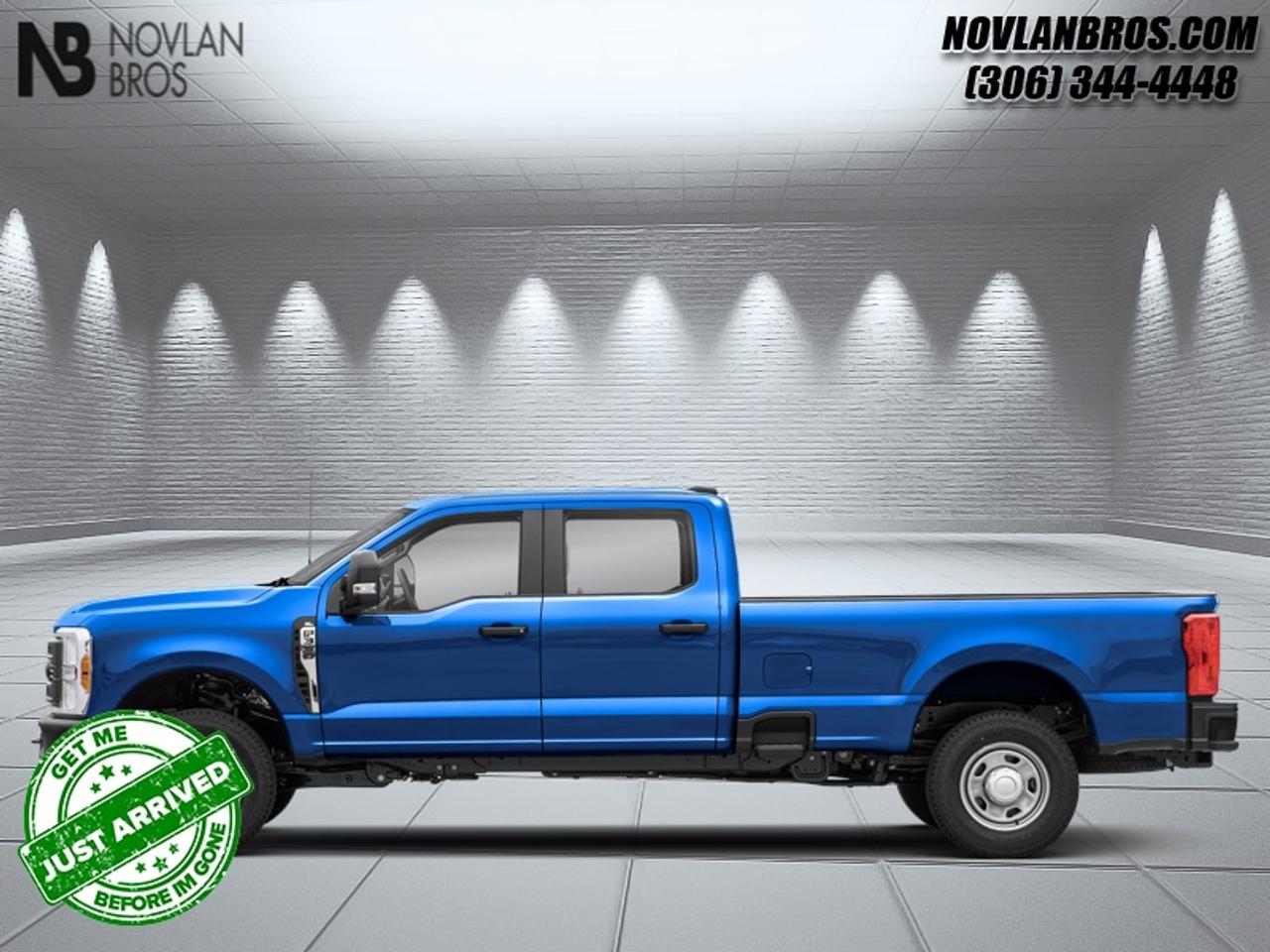 <b>Leather Seats, FX4 Off-Road Package, Spray-in Bedliner!</b><br> <br> Check out our great inventory of new vehicles at Novlan Brothers!<br> <br>This Ford F-350 boasts a quiet cabin, a compliant ride, and incredible capability.<br> <br>The most capable truck for work or play, this heavy-duty Ford F-350 never stops moving forward and gives you the power you need, the features you want, and the style you crave! With high-strength, military-grade aluminum construction, this F-350 Super Duty cuts the weight without sacrificing toughness. The interior design is first class, with simple to read text, easy to push buttons and plenty of outward visibility. This truck is strong, extremely comfortable and ready for anything.<br> <br>This Argon Blue Metallic sought after diesel Crew Cab 4X4 pickup has a 10 Speed Automatic transmission and is powered by a 500HP 6.7L 8 Cylinder Engine. <br> <br> Our F-350 Super Dutys trim level is Platinum. This F-350 Platinum is embellished with chrome exterior accents and unique exterior styling, with power running boards, adaptive cruise control, a drivers heads-up display and retractable rear steps, along with Platinum-themed leather-trimmed heated and ventilated front seats with power adjustment, memory function and lumbar support, a heated leather-wrapped steering wheel, voice-activated dual-zone automatic climate control, power-adjustable pedals, a sonorous 8-speaker Bang & Olufsen audio system, and two 120-volt AC power outlets. This truck is also ready to get busy, with equipment such as class V towing equipment with a hitch, trailer wiring harness, a brake controller and trailer sway control, beefy suspension with heavy duty shock absorbers, power extendable trailer style mirrors, up-fitter switches, and LED headlights with front fog lamps and automatic high beams. Connectivity is handled by a 12-inch infotainment screen powered by SYNC 4, bundled with Apple CarPlay, Android Auto, inbuilt navigation, and SiriusXM satellite radio. Safety features also include lane keeping assist with lane departure warning, a surround camera system, pre-collision assist with automatic emergency braking and cross-traffic alert, blind spot detection, rear parking sensors, forward collision mitigation, and a cargo bed camera. This vehicle has been upgraded with the following features: Leather Seats, FX4 Off-Road Package, Spray-in Bedliner.<br><br> View the original window sticker for this vehicle with this url <b><a href=http://www.windowsticker.forddirect.com/windowsticker.pdf?vin=1FT8W3BM6TEE36295 target=_blank>http://www.windowsticker.forddirect.com/windowsticker.pdf?vin=1FT8W3BM6TEE36295</a></b>.<br> <br>To apply right now for financing use this link: <a href=http://novlanbros.com/credit/ target=_blank>http://novlanbros.com/credit/</a><br> <br/>Total rebate of $5000 is reflected in the price. Incentives expire 2026-06-30. See dealer for details. <br><br><br> Come by and check out our fleet of 20+ used cars and trucks and 80+ new cars and trucks for sale in Paradise Hill.  o~o