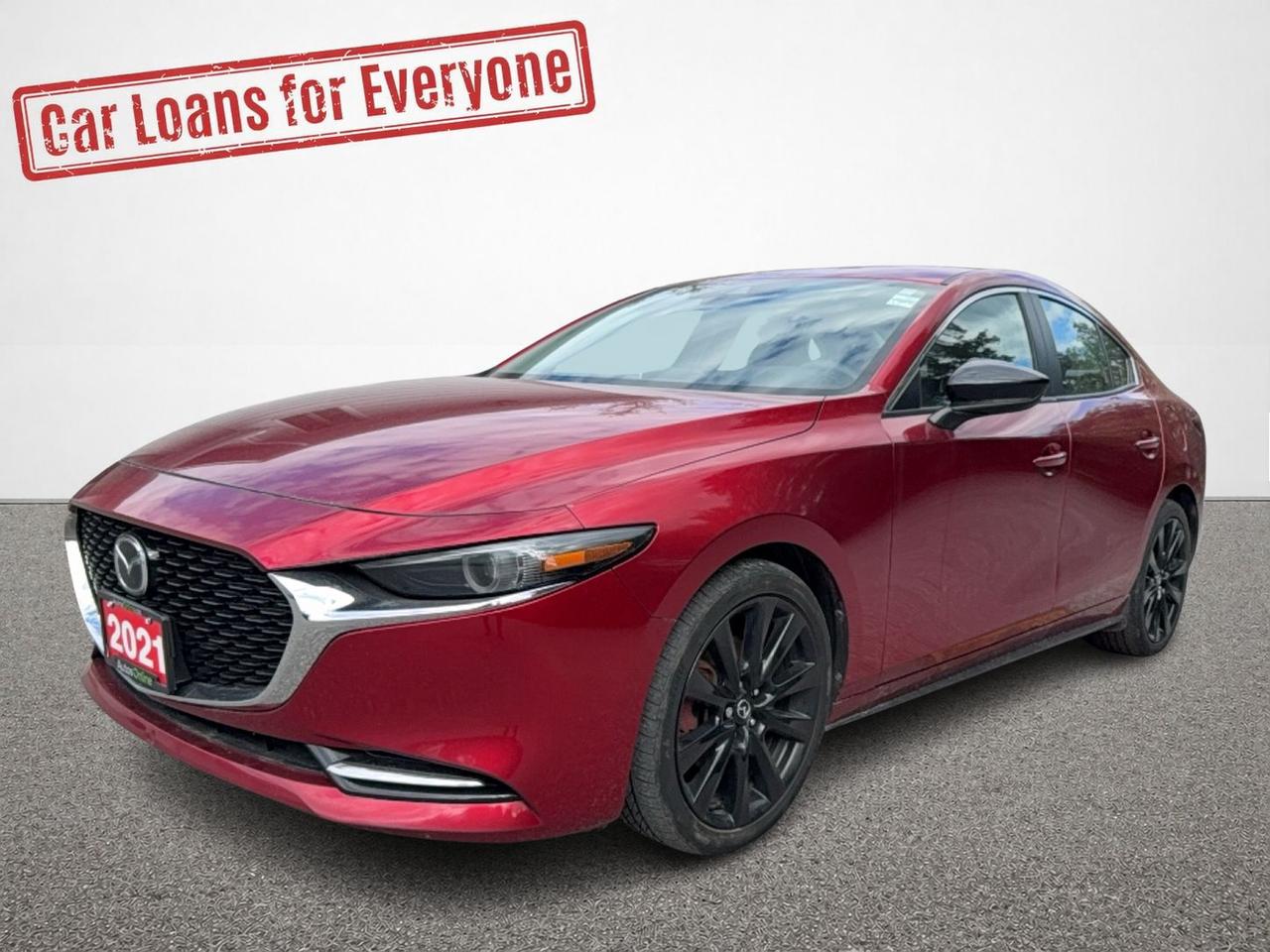 2021 Mazda MAZDA3 GT W/TURBO AWD - LEATHER - SUNROOF - BOSE SOUND SYSTEM - APPLE CARPLAY - ANDROID AUTO Photo