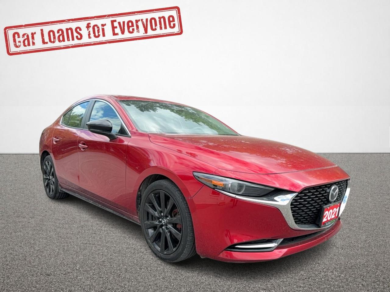 2021 Mazda MAZDA3 GT W/TURBO AWD - LEATHER - SUNROOF - BOSE SOUND SYSTEM - APPLE CARPLAY - ANDROID AUTO Photo