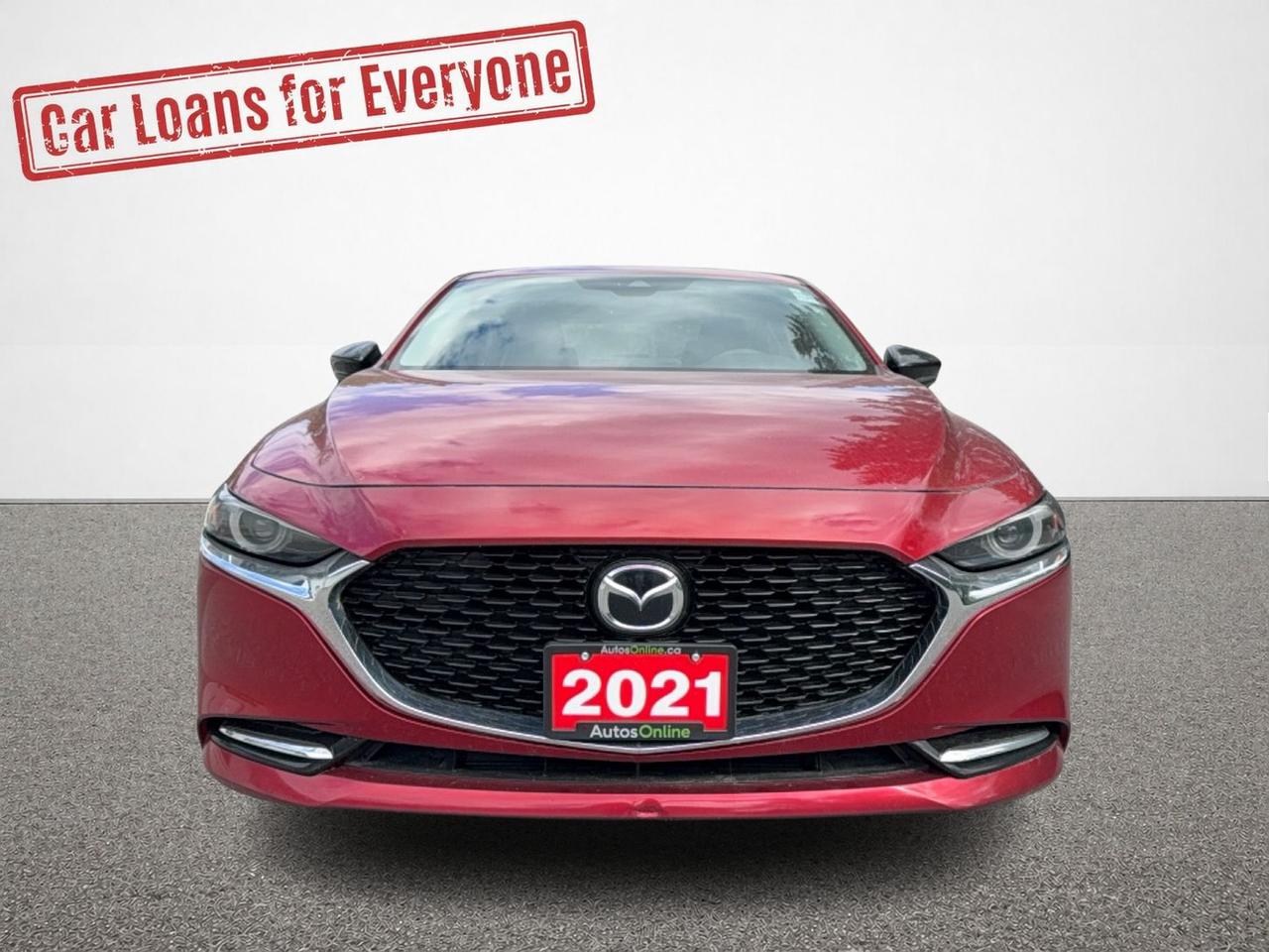 2021 Mazda MAZDA3 GT W/TURBO AWD - LEATHER - SUNROOF - BOSE SOUND SYSTEM - APPLE CARPLAY - ANDROID AUTO Photo