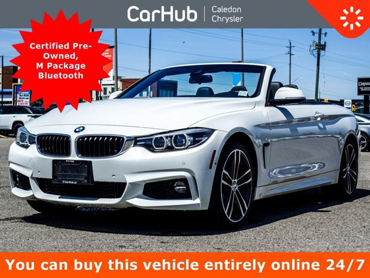 2019 BMW 4 Series 440i xDrive Cabriolet Power Dars Top Navigation Heated Front Seats 19"Alloy Photo