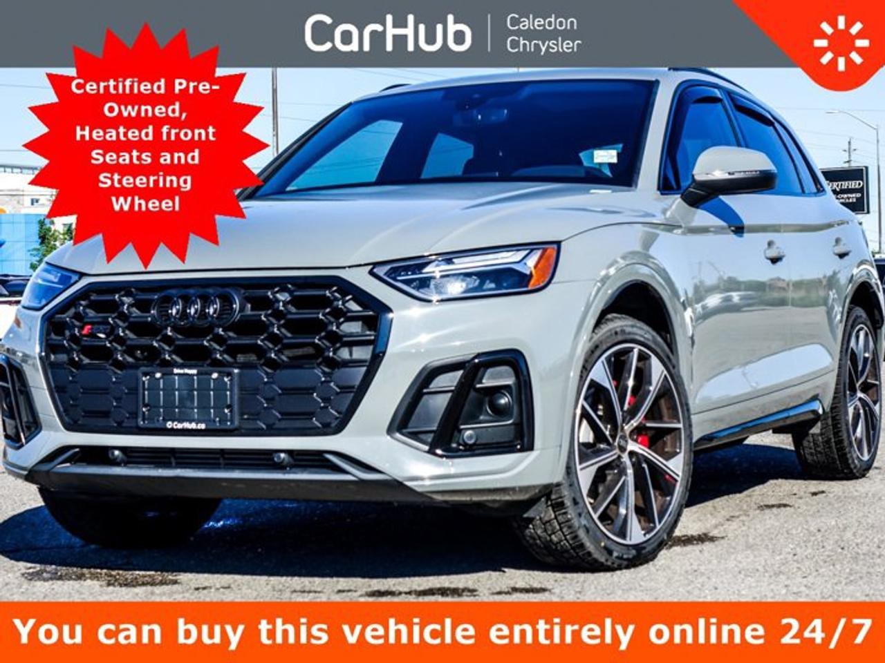 2022 Audi SQ5 Progressiv Quattro Navigation Pano Sunroof Active Lane Assist 21"Rims Photo0
