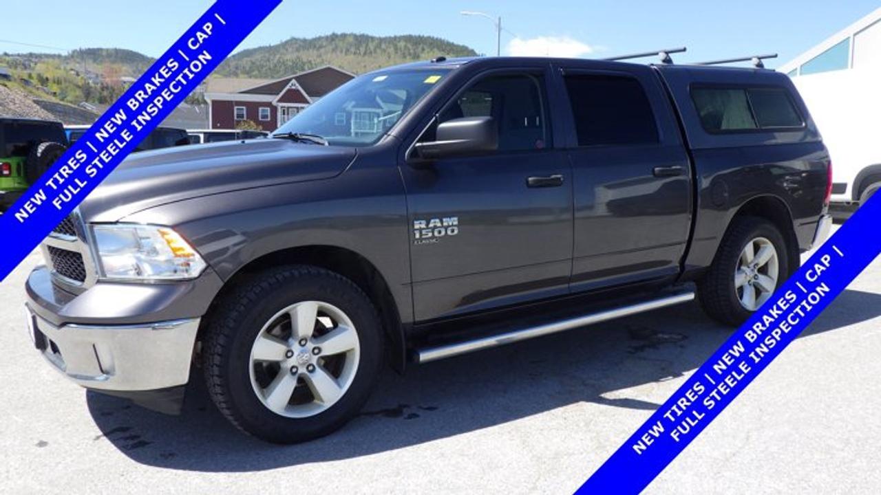 Tradesman 4x4 Crew Cab 57 Box, 8-Speed Automatic w/OD, Regular Unleaded V-6 3.6 L/220