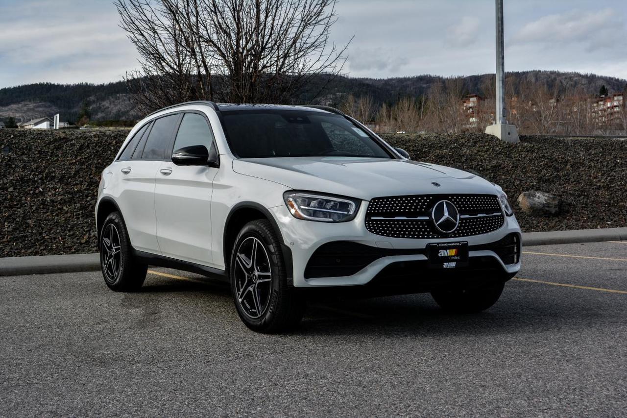 Blind Spot Monitor | 360 Camera | Park Assist | Traffic Sign Recognition | Panoramic Sunroof | Dual Zone Climate Control | Dynamic Select | Keyless Entry | Heated Seats | Memory Seats | Navigation | Bluetooth Audio | No Accidents | Dealer Serviced | New Brakes |

Introducing this 2022 Mercedes-Benz GLC 300 with just 85,000 km, a dealer-serviced and accident-free example. Its powered by a 2.0L turbocharged four-cylinder engine producing 255 horsepower and 273 lb-ft of torque, paired with a smooth-shifting 9-speed automatic transmission and 4MATIC all-wheel drive for confidence in all weather conditions. 

Inside the cabin, youll find a thoughtfully designed interior featuring heated and power-adjustable front seats, dual-zone climate control, and a premium infotainment system with an upgraded touchscreen display, navigation, and wireless phone charging. Convenience is enhanced with passive keyless entry, a power tailgate, and power-folding side mirrors. This GLC 300 is well-equipped with the Premium Plus Package adding features like a 360-degree camera system, active park assists, hands-free tailgate access, and an integrated garage door opener. Safety is a priority with blind spot monitoring, traffic sign recognition, rain-sensing wipers, and advanced driver assistance technologies designed to give you added confidence on the road. On the exterior, enjoy stylish 19-inch wheels and full LED lighting, giving the GLC a modern and sophisticated presence wherever it goes.

This vehicle has been fully inspected and Market Certified. Our comprehensive inspection confirms this 2022 Mercedes-Benz GLC 300 is in excellent mechanical condition. As part of the certification process, it has received a full synthetic oil and filter change, new front and rear brake pads and rotors, and a four-wheel alignment. It has also been completed with our Diamond Shine detailing package, making it ready for immediate delivery.

Why should you purchase your next vehicle from AutoMarket? This GLC 300 is certified by our expert technicians through a 75-point safety inspection, using only OEM or premium brand parts. Enjoy a 5-star experience with benefits like VIP priority servicing and lifetime complimentary car washes-all in a no-pressure, haggle-free environment.

Please ask for complete details and eligibility.

Administrative fee may apply.