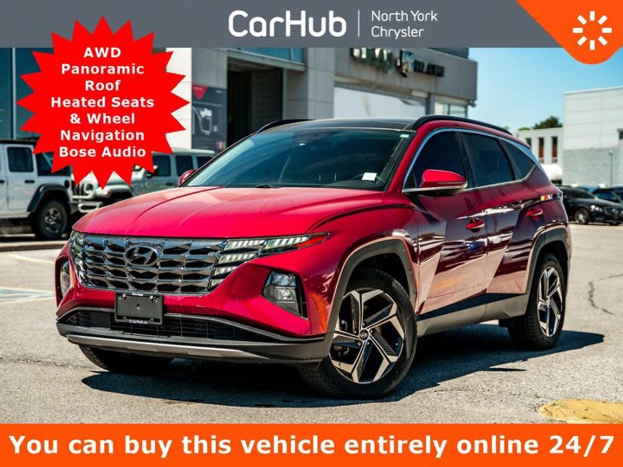 <p>This Hyundai Tucson Hybrid delivers a Intercooled Turbo Gas/Electric I-4 1.6 L/98 engine powering this Automatic transmission. BLACK, LEATHERETTE SEAT TRIM, Wireless Phone Connectivity, Wheels: 19 x 7.5J Aluminum.</p><p>This Hyundai Tucson Hybrid Comes Equipped with These Options <br />Wheels w/Machined w/Painted Accents Accents, Voice Activated Dual Zone Front Automatic Air Conditioning, Valet Function, Turn-By-Turn Navigation Directions, Trunk/Hatch Auto-Latch, Trip Computer, Transmission w/Driver Selectable Mode, Tracker System, Towing Equipment -inc: Trailer Sway Control, Tires: 235/55R19 All-Season.</p><p>Drive Happy with CarHub</p><p>*** All-inclusive, upfront prices -- no haggling, negotiations, pressure, or games</p><p>*** Purchase or lease a vehicle and receive a $1000 CarHub Rewards card for service.</p><p>*** Purchase this vehicle fully online on CarHub websites</p><p> </p><p>Transparency Statement<br />Online prices and payments are for finance purchases -- please note there is a $850 finance/lease fee. Cash purchases for used vehicles have a $2,350 surcharge (the finance price + $2,350), however cash purchases for new vehicles only have tax and licensing extra -- no surcharge. NEW vehicles priced at over $100,000 including add-ons or accessories are subject to the additional federal luxury tax. While every effort is taken to avoid errors, technical or human error can occur, so please confirm vehicle features, options, materials, and other specs with your CarHub representative. This can easily be done by calling us or by visiting us at the dealership. CarHub used vehicles come standard with 1 key. If we receive more than one key from the previous owner, we include them with the vehicle. Additional keys may be purchased at the time of sale. Ask your Product Advisor for more details. Payments are only estimates derived from a standard term/rate on approved credit. Terms, rates and payments may vary. Prices, rates and payments are subject to change without notice. Please see our website for more details.</p>