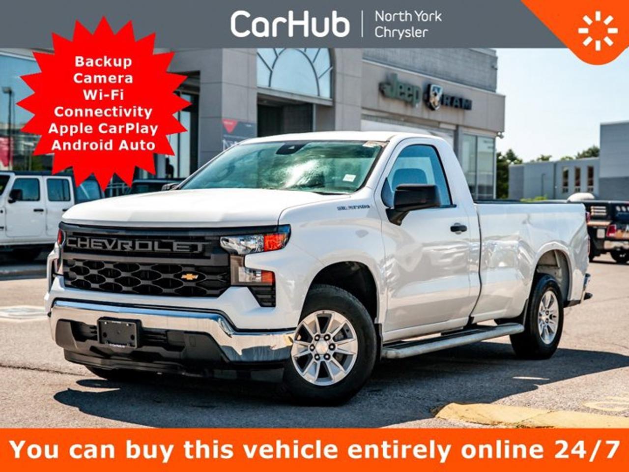2023 Chevrolet Silverado 1500 Work Truck 140" Backup Cam Wi-Fi Connectivity Apple CarPlay Photo0