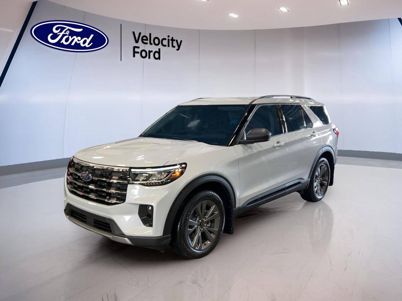 The 2026 Ford Explorer Active w/200A Pkg 4WD is a brand new SUV built for busy family life, daily commuting, and weekend travel. Finished in White with a Grey interior, this four-door Explorer brings modern design, confident four-wheel drive capability, and a smart list of practical features to drivers in Moose Jaw.

With its 2.3-litre unleaded engine and automatic transmission, the 2026 Ford Explorer Active w/200A Pkg 4WD delivers smooth power and easy everyday performance. It is well suited to changing prairie weather, with 4WD traction, useful comfort features, and driver-assist technology that helps make each trip feel more relaxed and secure.

FEATURES OF THE Explorer Active w/200A Pkg 4WD
»» Brand new SUV with four-wheel drive
»» 2.3-litre engine with automatic transmission
»» White exterior with Grey interior
»» Four-door design for family versatility

ADVANCED SAFETY FEATURES
»» Backup camera helps with reversing visibility
»» Lane departure warning adds driving support
»» Blind spot monitor boosts lane awareness
»» Side and head airbags add protection

PERFORMANCE AND EFFICIENCY
»» 2.3-litre unleaded engine balances daily power
»» Automatic transmission supports smooth acceleration
»» Four-wheel drive improves year-round traction
»» Stability control helps maintain composed handling

COMFORT AND CONVENIENCE
»» Heated front seats add cold-weather comfort
»» Dual-zone climate control improves cabin comfort
»» Power driver seat includes lumbar support
»» Push button start adds everyday ease

TECHNOLOGY AND CONNECTIVITY
»» Navigation system helps guide every trip
»» Bluetooth integration supports hands-free calling
»» WiFi hotspot keeps devices connected
»» Steering wheel audio controls simplify access

CARGO SPACE
»» Power liftgate helps with daily loading
»» Rear cargo area suits family gear
»» Four-door layout improves passenger access
»» Rear spoiler adds utility and style

The 2026 Ford Explorer Active w/200A Pkg 4WD also includes power windows, power steering, heated mirrors, electric mirrors, automatic headlights, rear air conditioning, rear climate control, rear window defroster, satellite radio, LED headlamps, cruise control, child safety locks, tire pressure monitoring, and automatic door locks. These features add value where it matters most in everyday driving.

Inside, the cabin is designed to feel simple, useful, and ready for real life. Adjustable steering, illuminated vanity mirrors, front air conditioning, and automatic climate control help create a comfortable environment for both short drives and longer highway trips. The layout is practical, with controls placed for easy use.

WHAT OTHER OWNERS LIKE
»» Confident four-wheel drive in changing weather
»» Spacious cabin for passengers and cargo
»» User-friendly technology for daily driving
»» Comfortable ride with practical features

This 2026 Ford Explorer Active w/200A Pkg 4WDs VIN is: 1FMUK8DH8TGB84542.
