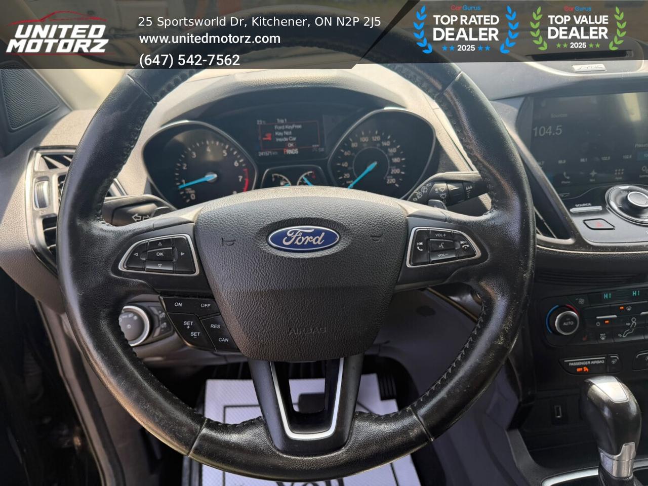 2017 Ford Escape Titanium~AS-IS SPECIAL~NO ACCIDENTS~ 19 SERVICE RE Photo