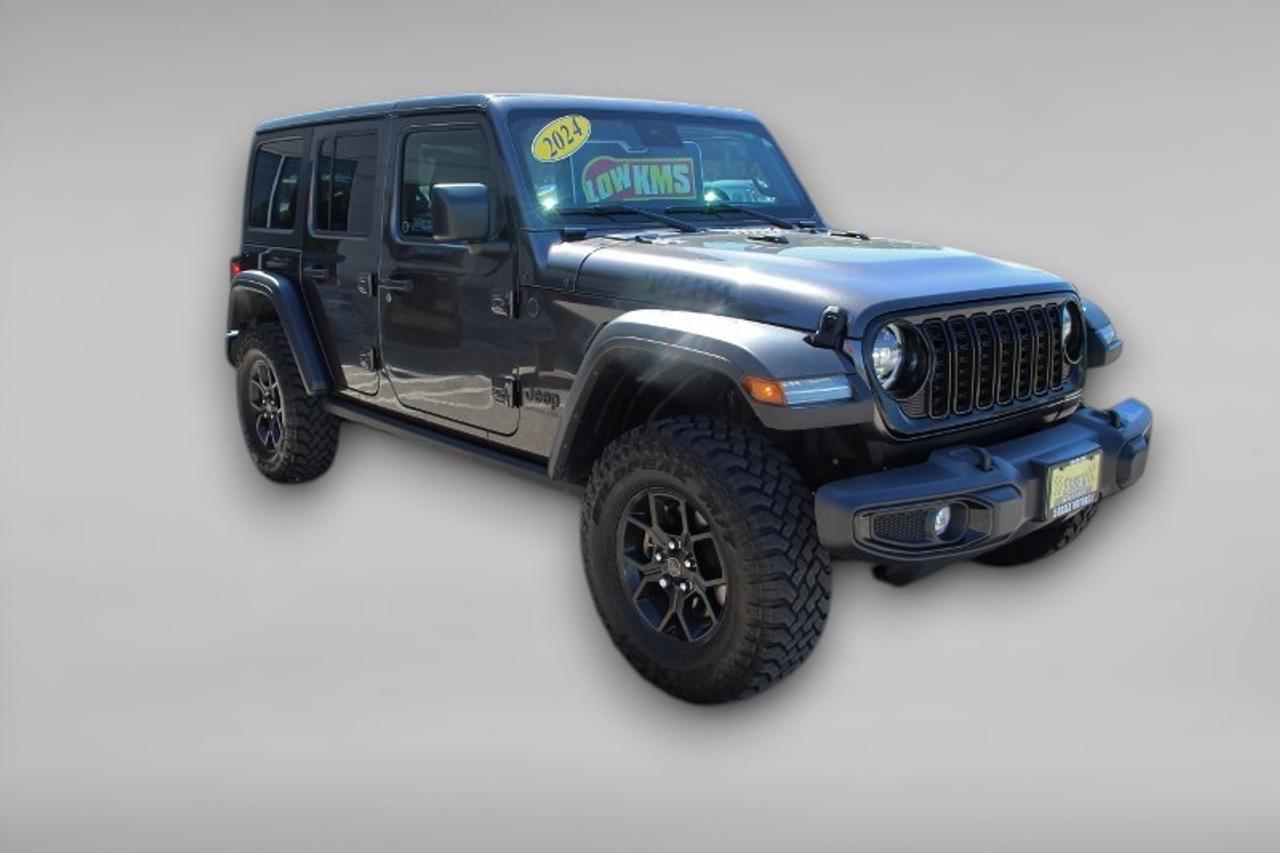 2024 Jeep Wrangler Willys*Low Ks*4x4*Lifted*Heated Seats*CarPlay Photo2