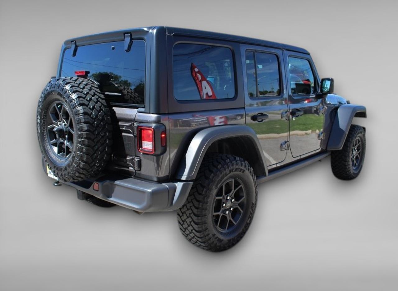 2024 Jeep Wrangler Willys*Low Ks*4x4*Lifted*Heated Seats*CarPlay Photo4
