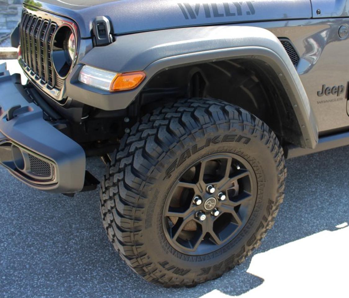 2024 Jeep Wrangler Willys*Low Ks*4x4*Lifted*Heated Seats*CarPlay Photo