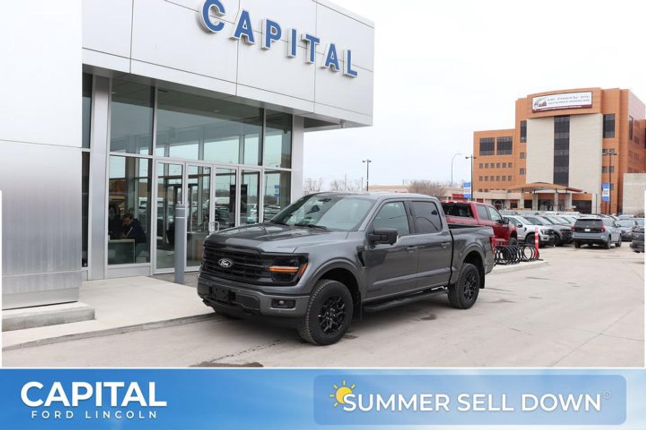 This Ford F-150 boasts a PowerBoost Full-Hybrid V6 3.5 L engine powering this Automatic transmission. TRANSMISSION: ELECTRONIC 10-SPEED AUTOMATIC, TIRES: 275/65R18 BSW A/T, ENGINE: 3.5L POWERBOOST FULL-HYBRID V6.*This Ford F-150 Comes Equipped with These Options *BLACK W/MEDIUM DARK SLATE, CLOTH 40/20/40 FRONT SEAT, AGATE BLACK METALLIC, Wheels: 18 Painted Aluminum, Variable Intermittent Wipers, Urethane Gear Shifter Material, Trip Computer, Transmission w/Driver Selectable Mode, Trailer Wiring Harness, Tire Specific Low Tire Pressure Warning, Tailgate/Rear Door Lock Included w/Power Door Locks.* Stop By Today *Treat yourself- stop by Capital Ford Lincoln located at 1201 Pasqua St North, Regina, SK S4X 4P7 to make this car yours today!Check out this vehicles pictures, features, options and specs, and let us know if you have any questions. Helping find the perfect vehicle FOR YOU is our only priority.P.S...Sometimes texting is easier. Text (or call) 306-994-3121 for fast answers at your fingertips!Dealer License #307287