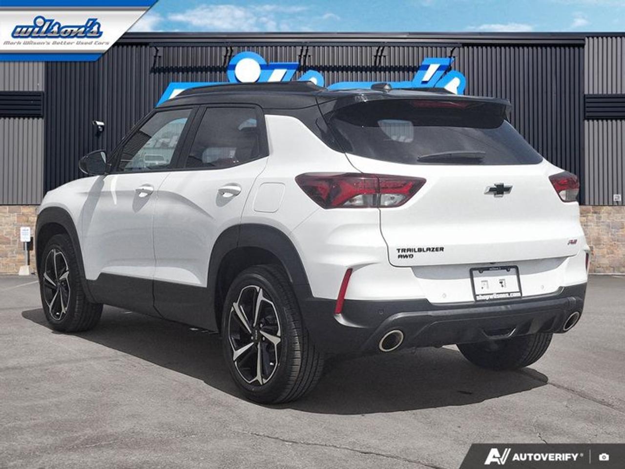 2022 Chevrolet TrailBlazer RS AWD | Pano Roof | Heated Seats | Power Liftgate | Wireless CarPlay | Rear Cam | Blind Spot & More Photo2