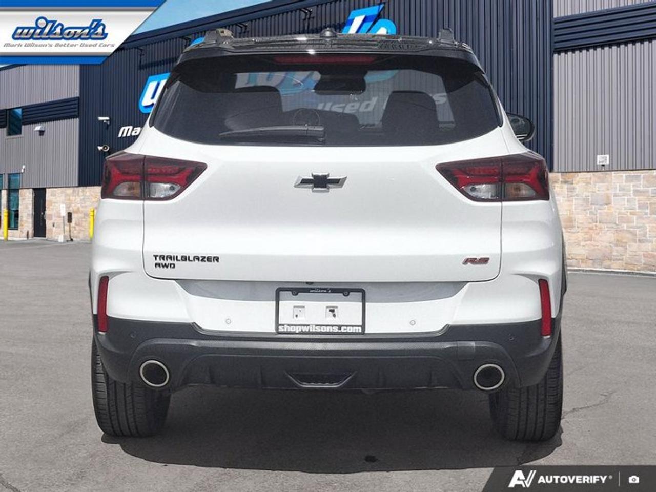 2022 Chevrolet TrailBlazer RS AWD | Pano Roof | Heated Seats | Power Liftgate | Wireless CarPlay | Rear Cam | Blind Spot & More Photo3