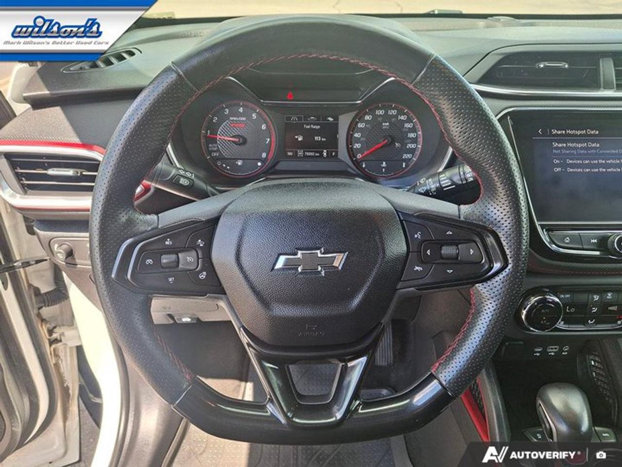 2022 Chevrolet TrailBlazer RS AWD | Pano Roof | Heated Seats | Power Liftgate | Wireless CarPlay | Rear Cam | Blind Spot & More Photo