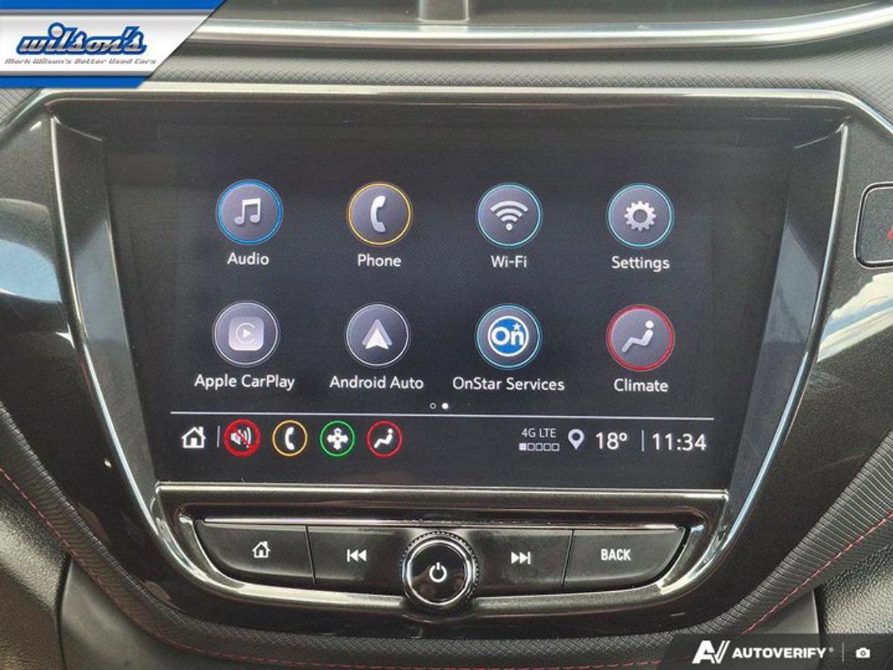 2022 Chevrolet TrailBlazer RS AWD | Pano Roof | Heated Seats | Power Liftgate | Wireless CarPlay | Rear Cam | Blind Spot & More Photo