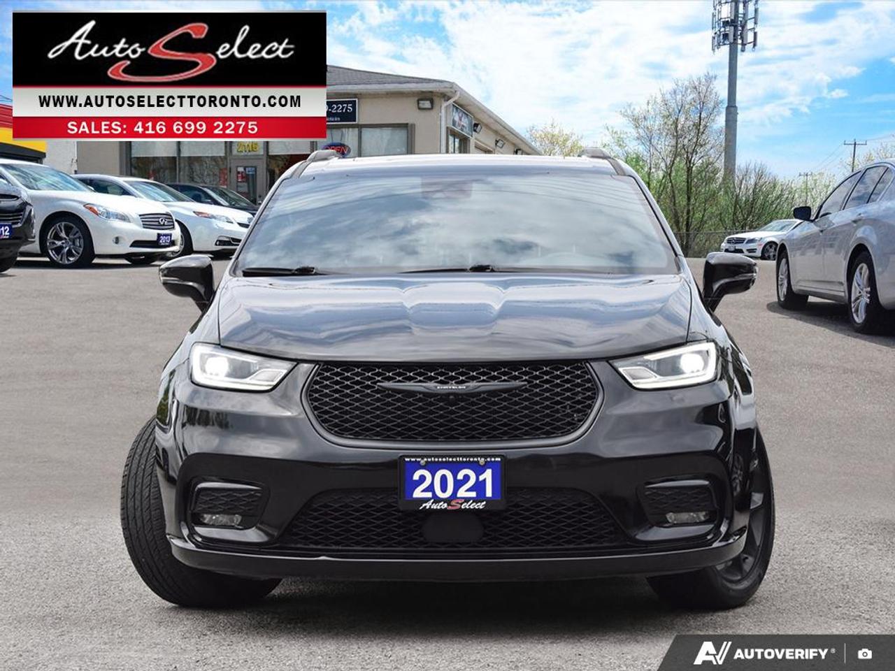 2021 Chrysler Pacifica Touring-L Plus S Sport - DVD Entertainment Pkg - Clean Carfax Photo
