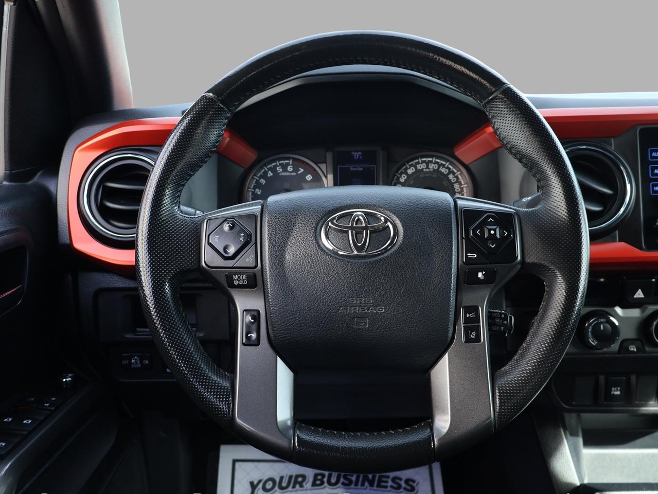 2018 Toyota Tacoma V6 TRD-SPORT 4WD CERTIFIED *ACCIDENT FREE*2ND WINTER* CAMERA NAV BLUETOOTH HEATED SEATS CRUISE ALLOYS Photo