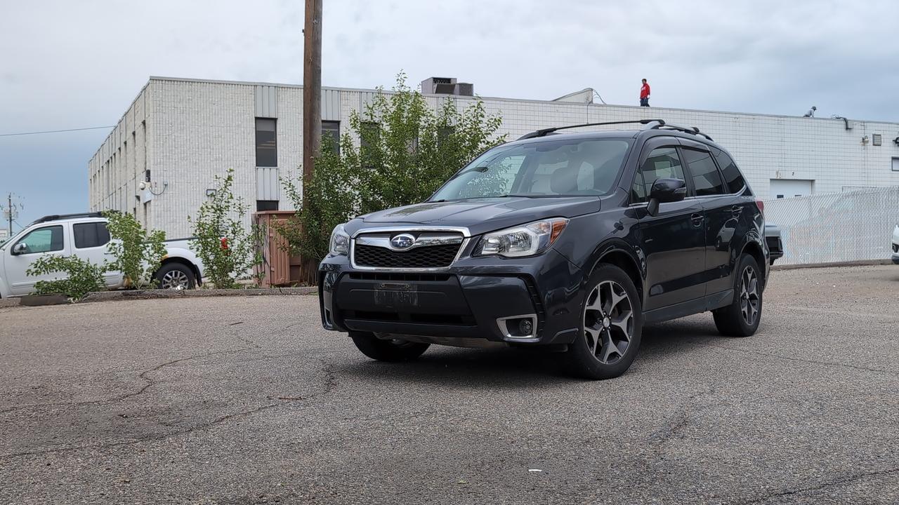 <p data-path-to-node=0><strong data-path-to-node=0 data-index-in-node=0>2016 Subaru Forester XT</strong></p><p data-path-to-node=1>Experience power and versatility in this 2016 Subaru Forester XT. Finished in a sleek black exterior over a premium black leather interior, this Forester comes fully equipped with a power sunroof, a turbocharged engine delivering an impressive 250 horsepower, and Subaru&rsquo;s legendary All-Wheel Drive system for complete confidence on any road.</p><p data-path-to-node=2><strong data-path-to-node=2 data-index-in-node=0>Vehicle Highlights:</strong></p><ul data-path-to-node=3><li><p data-path-to-node=3,0,0><strong data-path-to-node=3,0,0 data-index-in-node=0>Stock Number:</strong> JF424396</p></li><li><p data-path-to-node=3,1,0><strong data-path-to-node=3,1,0 data-index-in-node=0>Condition:</strong> 100% hail-free and accident-free</p></li><li><p data-path-to-node=3,2,0><strong data-path-to-node=3,2,0 data-index-in-node=0>Inspections:</strong> Comes with a passed BC out-of-province inspection and a passed Alberta Mechanical Fitness Assessment so you can drive away with peace of mind.</p></li></ul><p data-path-to-node=4><strong data-path-to-node=4 data-index-in-node=0>Price:</strong> $24,900 <em data-path-to-node=4 data-index-in-node=15>All prices are plus GST and costs & charges associated with financing.</em></p><p data-path-to-node=5><em data-path-to-node=5 data-index-in-node=0>Fagan Family Automotive is an AMVIC licensed automotive dealer.</em></p>