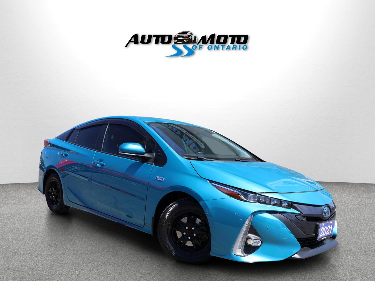 2021 Toyota Prius Prime LE CERTIFIED CERTIFIED *ACCIDENT FREE*2ND WINTER* CAMERA NAV BLUETOOTH LEATHER HEATED SEATS SUNROOF CRUISE ALLOYS - Photo #1