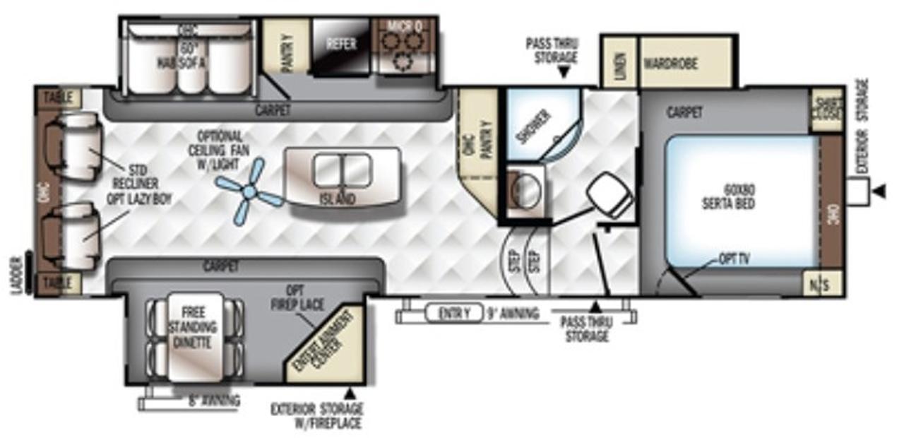 2017 Flagstaff 8528IKWS 