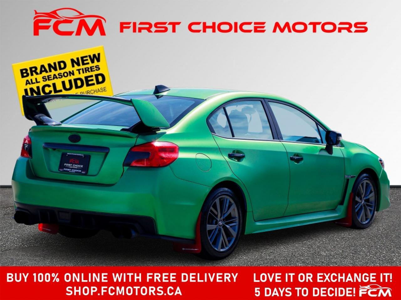 2018 Subaru WRX SPORT-TECH ~MANUAL, FULLY CERTIFIED WITH WARRANTY! Photo