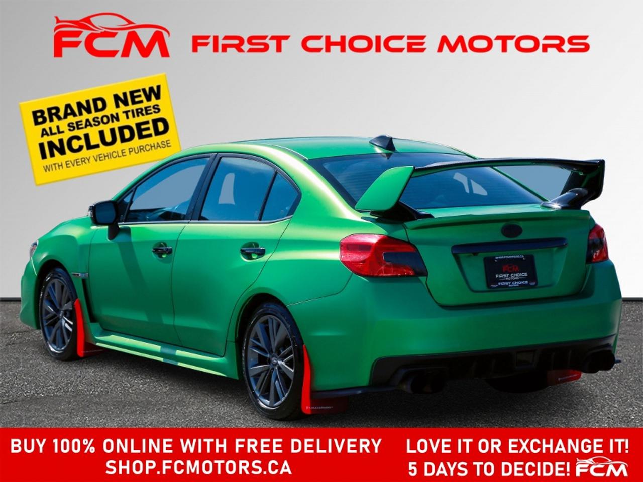 2018 Subaru WRX SPORT-TECH ~MANUAL, FULLY CERTIFIED WITH WARRANTY! Photo4
