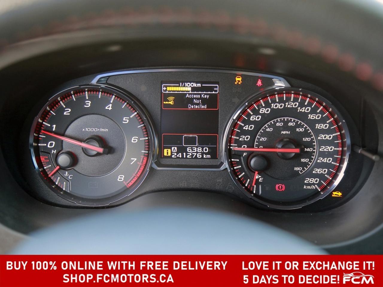 2018 Subaru WRX SPORT-TECH ~MANUAL, FULLY CERTIFIED WITH WARRANTY! Photo