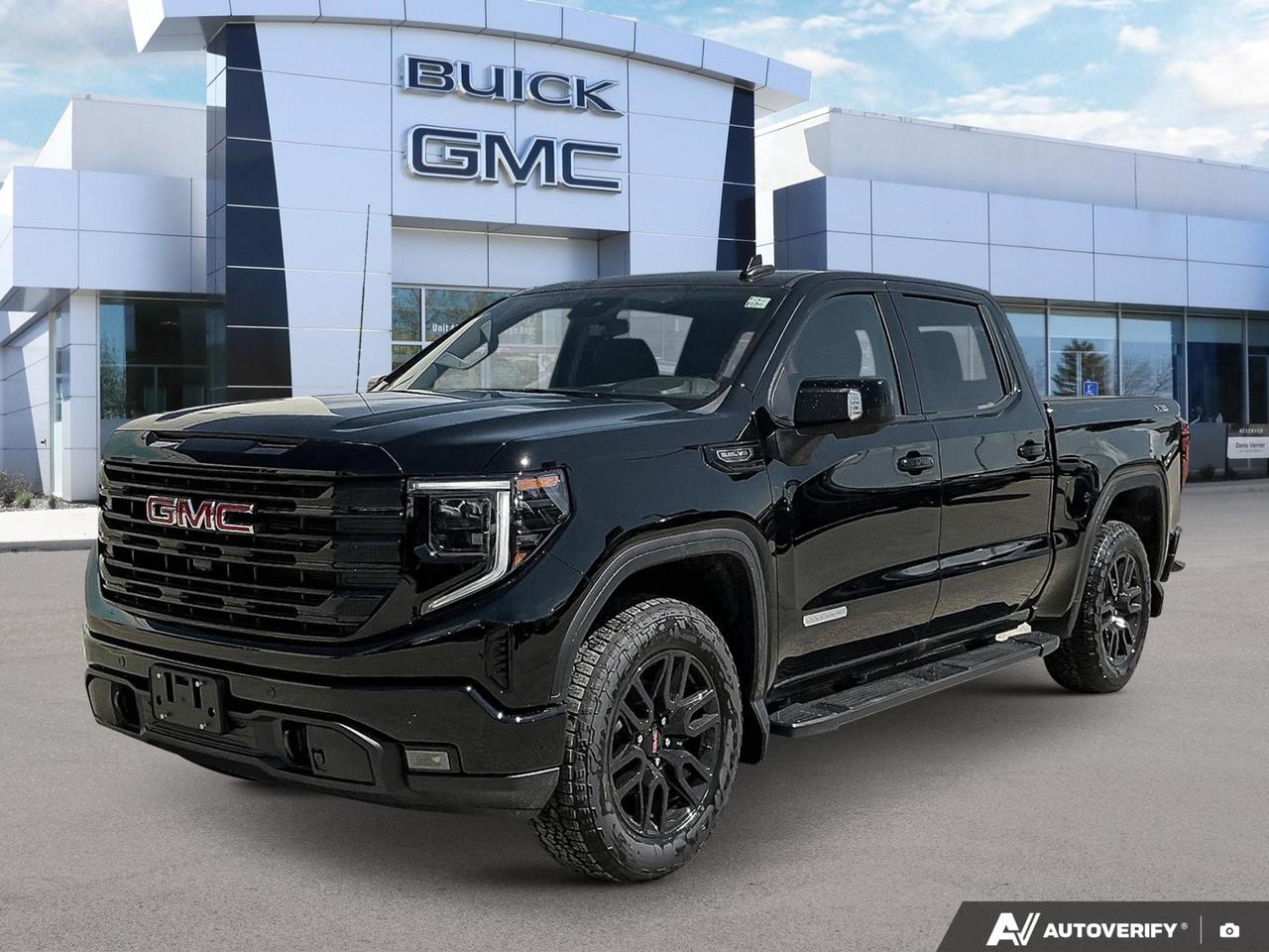 Price Includes Added Accessories Plus Safety Plus Package | 	Preferred Package | Engine Block Heater | GMC MultiPro Tailgate | X31 Off-Road and Protection Package | 3 Years Sirius XM
The 2026 GMC Sierra 1500 Elevation in Onyx Black with a Jet Black interior is the kind of truck that means business. Paired with the proven 5.3L V8 and full-time 4WD, the Elevation trim adds a sharp blacked-out aesthetic and a well-rounded feature set that serious truck buyers will appreciate  fresh off the lot with only 10 km on the clock.

- 5.3L V8 engine with 4-Wheel Drive and auto-locking rear differential for confident on- and off-road capability
- Striking Onyx Black exterior with deep-tinted glass and LED fog lamps for a purposeful, blacked-out look
- Dual-zone automatic climate control keeps everyone comfortable on long hauls
- Heated driver and front passenger seats plus a heated steering wheel for cold Manitoba mornings
- 10-way power drivers seat with lumbar support for all-day comfort on the job or the highway
- Remote vehicle starter system  warm it up before you even step outside
- StabiliTrak with Proactive Roll Avoidance, electronic trailer sway control, and hill start assist for confident towing
- DURALIFE 4-wheel disc brakes and rack-and-pinion Electric Power Steering for a refined, controlled drive
- Wi-Fi Hotspot capable and steering wheel audio controls to stay connected on the go

Ready to make it yours? Visit us at Birchwood Chevrolet Buick GMC, explore your options at birchwoodchevrolet.ca, or reach out to book a test drive. Our team is here to make the process straightforward and stress-free  whether youre buying in person or from home.
See three brands under one roof at Birchwood Chevrolet Buick GMC  the only place in Winnipeg where you can compare GMC, Chevrolet, and Buick all in one visit. Save yourself some time, see a great selection, and learn everything you need to know. 

Your Experience is Everything at Birchwood Chevrolet Buick GMC. 

Click, call (204) 837-5811, or visit Birchwood Chevrolet Buick GMC at the Birchwood Auto Park, 3965 Portage Avenue West at the Perimeter.

Dealer Permit #4240.
Dealer permit #4240