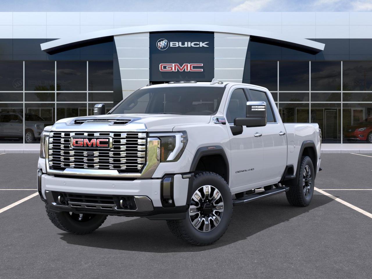 Price Includes Added Accessories Plus Gooseneck / 5th Wheel Prep Package | Switch, High Idle Control | 3 Years Sirius XM | LPO - Black Badging Package | Denali Reserve Package
The 2026 GMC Sierra 2500HD Denali in Glacier White is a serious work truck built for those who demand capability without compromise. Powered by a 6.6L Duramax Diesel V8 with 4WD, this Denali-trim HD truck pairs heavy-duty performance with a refined interior and a suite of intelligent technologies that make every haul and daily drive more capable.

- 6.6L Diesel V8 with 4WD and auto-locking rear differential for serious towing and off-road confidence
- GMC MultiPro Tailgate with six load/access configurations for versatile hauling
- 12-way power-adjustable front seats (driver & passenger) with lumbar support and heated second-row outboard seats
- Dual-zone automatic climate control with a heated and audio-controlled steering wheel for an elevated cab experience
- Digital Variable Steering Assist that automatically adapts to speed and road conditions for reduced driver fatigue
- Trailer Side Blind Zone Alert and electronic trailer sway control  purpose-built for towing safety
- Power-folding/extending vertical trailering mirrors with heat, auto-dimming, puddle lamps, and auxiliary lighting
- Remote vehicle starter system and driver memory presets for a personalized, ready-to-go experience

Ready to experience this Denali for yourself? Visit Birchwood Chevrolet Buick GMC to book a test drive, start your purchase online, or contact our team with any questions. Were here to make the process straightforward and worth your time  in person or from home at birchwoodchevrolet.ca.
See three brands under one roof at Birchwood Chevrolet Buick GMC  the only place in Winnipeg where you can compare GMC, Chevrolet, and Buick all in one visit. Save yourself some time, see a great selection, and learn everything you need to know. 

Your Experience is Everything at Birchwood Chevrolet Buick GMC. 

Click, call (204) 837-5811, or visit Birchwood Chevrolet Buick GMC at the Birchwood Auto Park, 3965 Portage Avenue West at the Perimeter.

Dealer Permit #4240.
Dealer permit #4240
