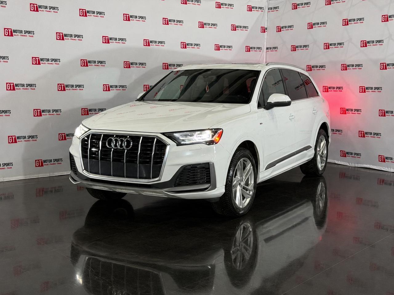 Used 2020 Audi Q7 quattro | S-LINE | BLINDSPOT | HEATED STEERING for sale in Calgary, AB