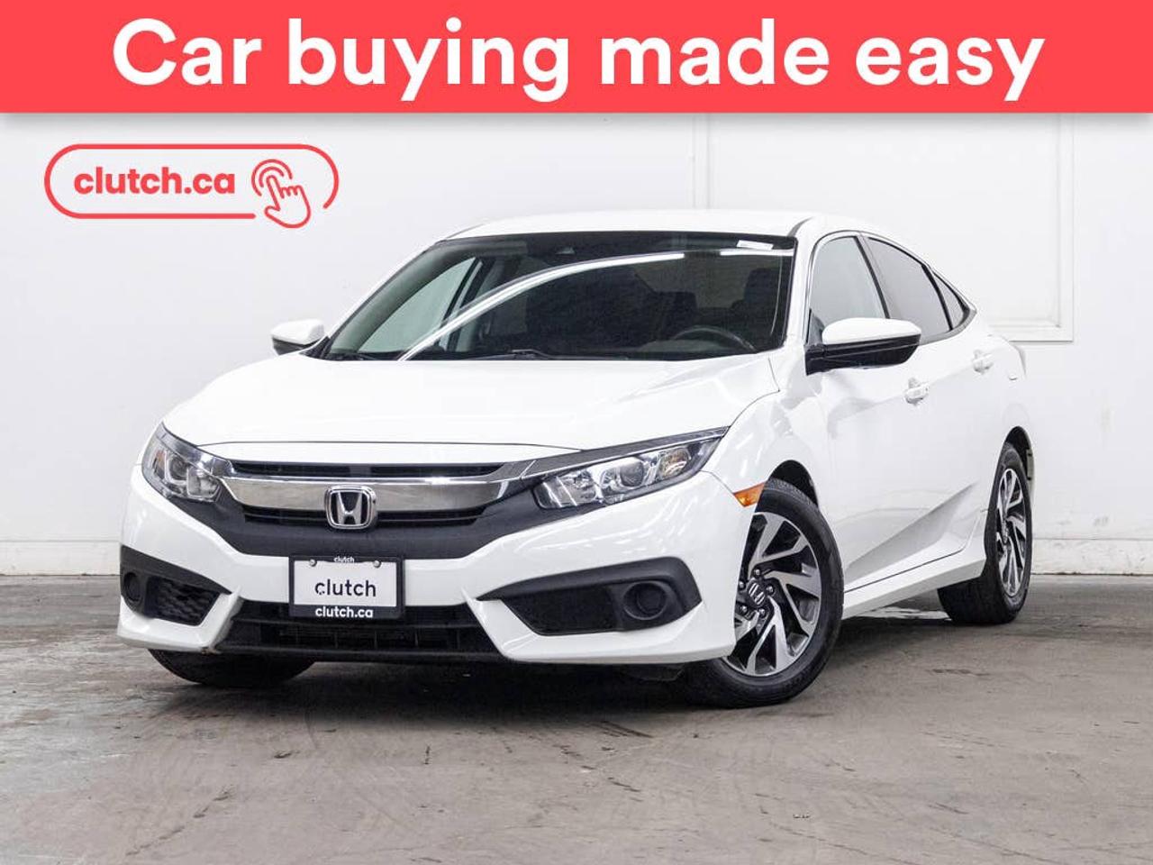 Brake Assist, Front Heated Seats, Folding Rear Seats and more!<br> <br>Clutch is the largest online used car retailer in Canada, delivering a seamless, hassle-free car-buying experience to drivers everywhere. Shop thousands of used cars online, get the right one delivered to your door, and enjoy peace of mind with our 10-Day Money-Back Guarantee. How sweet is that? To learn more, visit clutch.ca.<br> <br>The top features for this car include:<br> <br>Electric Parking Brake<br>Brake Assist<br>Front Heated Seats<br>Folding Rear Seats<br>Climate Control<br>Speed-Sensitive Volume<br>Bluetooth Music<br>Touchscreen Display<br>Cruise Control<br>Adaptive Cruise Control<br>12V Outlet<br>Hands Free Device Connectivity<br>Apple CarPlay<br>Android Auto<br>USB Input<br>Keyless Entry<br>Push Button Start<br>Passive Keyless Entry<br>Keyfob Remote Start<br>Lane Departure Warning<br>Active Lane Keep Assistance<br>Forward Collision Mitigation<br>Pedestrian Detection<br>One-Touch Windows<br>Rear Window Defroster<br>Hill Assistance<br>Rear View Camera<br>AM/FM Stereo<br> <br>Seamless home delivery - Delivery to your door in a matter of days. Available on select packages.<br> <br>Try it out for 10 days - If you do not like it, we will take it back. <br> <br>Quality assured - All cars go through our rigorous 210-point inspection and reconditioning process.<br> <br>Peace of mind - Warranty and protection plans available.<br> <br>Haggle-free - No haggling or hard sells.<br> <br>100% Transparency - Full inspection reports on every car, including high-res photography and a free Carfax report.<br> <br>Listed price is for cash purchase only and does not include taxes, Shipping Fees (if applicable), Delivery Fees (if applicable), government licensing fees.<br> <br>Previous Provincial Registrations:<br>Ontario<br> <br>Stock # 107559