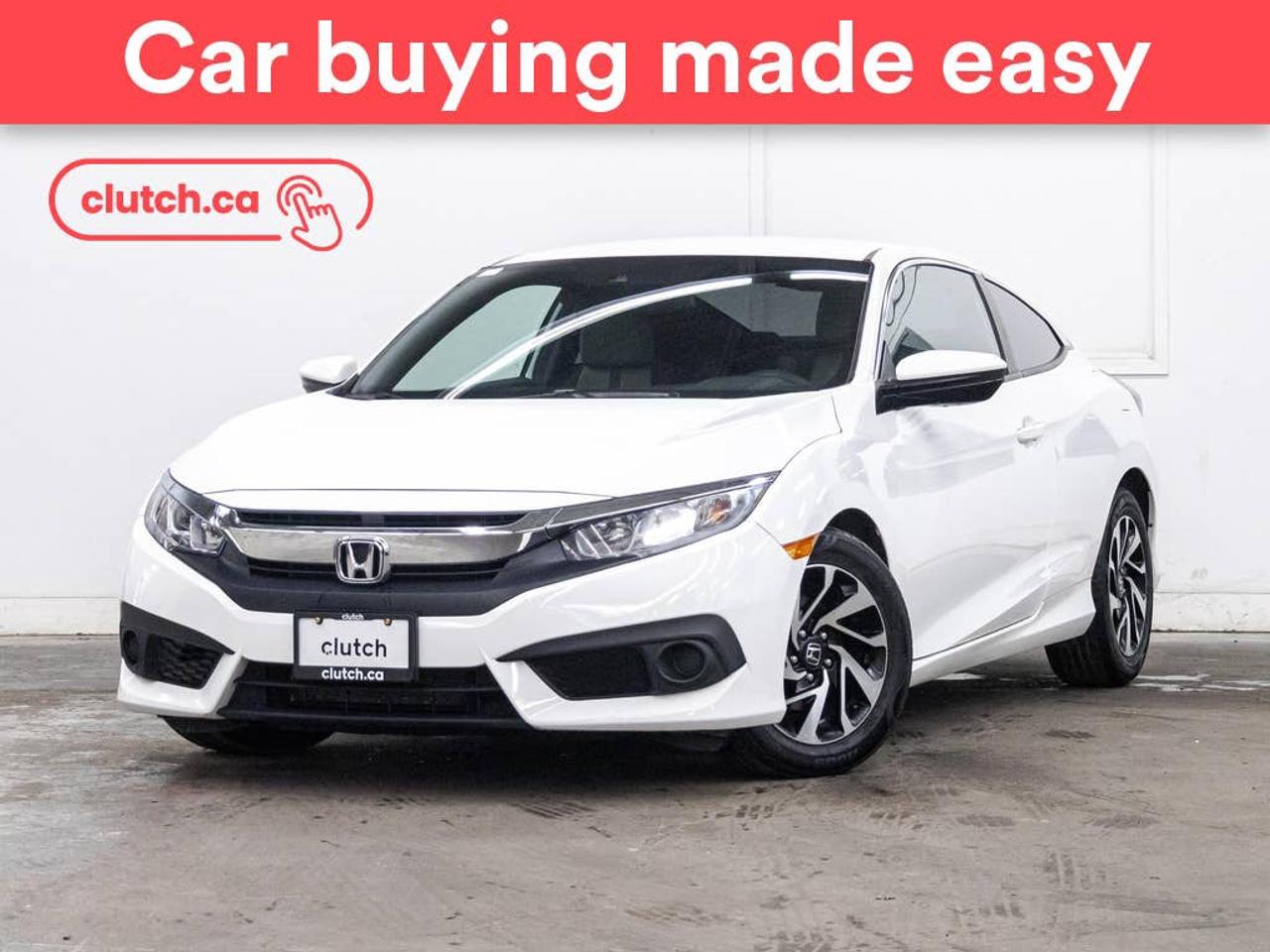 Brake Assist, Front Heated Seats, Folding Rear Seats and more!<br> <br>Clutch is the largest online used car retailer in Canada, delivering a seamless, hassle-free car-buying experience to drivers everywhere. Shop thousands of used cars online, get the right one delivered to your door, and enjoy peace of mind with our 10-Day Money-Back Guarantee. How sweet is that? To learn more, visit clutch.ca.<br> <br>The top features for this car include:<br> <br>Electric Parking Brake<br>Brake Assist<br>Front Heated Seats<br>Folding Rear Seats<br>Climate Control<br>Speed-Sensitive Volume<br>Bluetooth Music<br>Touchscreen Display<br>Cruise Control<br>Adaptive Cruise Control<br>12V Outlet<br>Hands Free Device Connectivity<br>Apple CarPlay<br>Android Auto<br>USB Input<br>Keyless Entry<br>Lane Departure Warning<br>Active Lane Keep Assistance<br>Forward Collision Mitigation<br>Pedestrian Detection<br>One-Touch Windows<br>Rear Window Defroster<br>Hill Assistance<br>Rear View Camera<br>Ambient Lighting<br>AM/FM Stereo<br> <br>Seamless home delivery - Delivery to your door in a matter of days. Available on select packages.<br> <br>Try it out for 10 days - If you do not like it, we will take it back. <br> <br>Quality assured - All cars go through our rigorous 210-point inspection and reconditioning process.<br> <br>Peace of mind - Warranty and protection plans available.<br> <br>Haggle-free - No haggling or hard sells.<br> <br>100% Transparency - Full inspection reports on every car, including high-res photography and a free Carfax report.<br> <br>Listed price is for cash purchase only and does not include taxes, Shipping Fees (if applicable), Delivery Fees (if applicable), government licensing fees.<br> <br>Previous Provincial Registrations:<br>Ontario<br> <br>Stock # 107572
