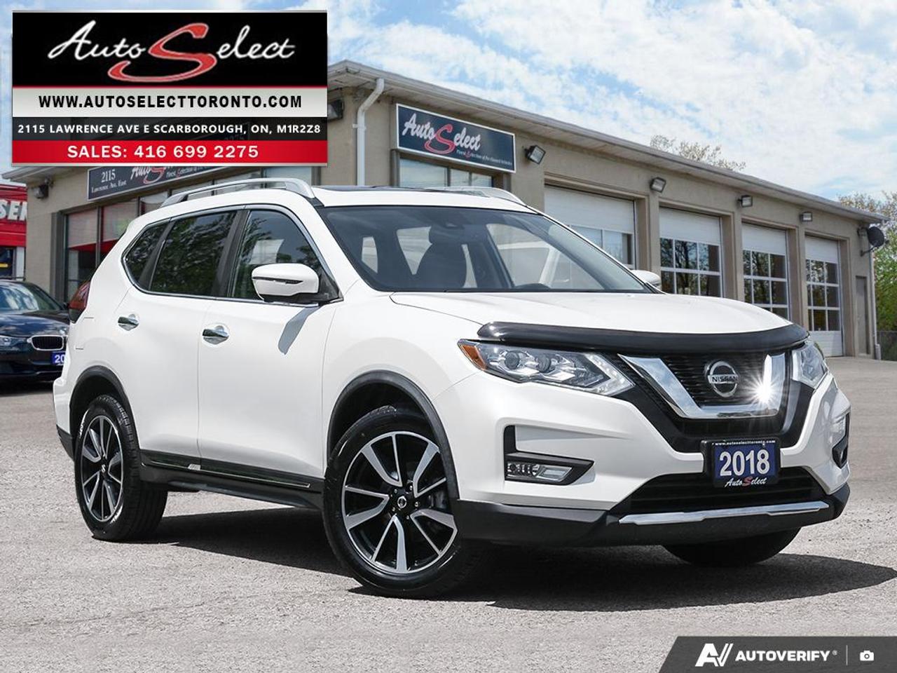 2018 Nissan Rogue SL AWD - Apple Carplay - Leather - Clean Carfax Photo