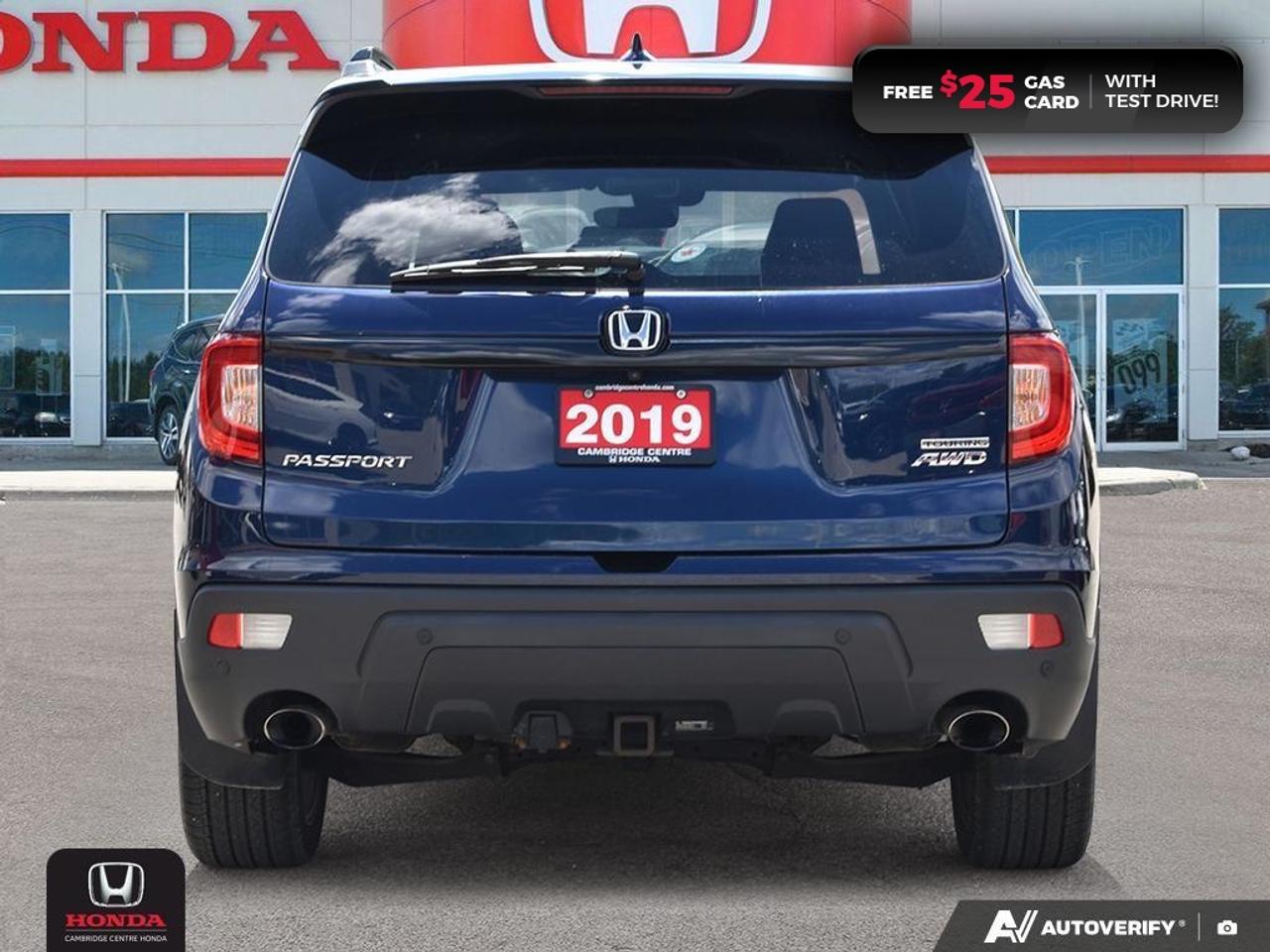2019 Honda Passport Touring POWER SUNROOF | REARVIEW CAMERA | APPLE CARPLAY™/ANDROID AUTO™ Photo