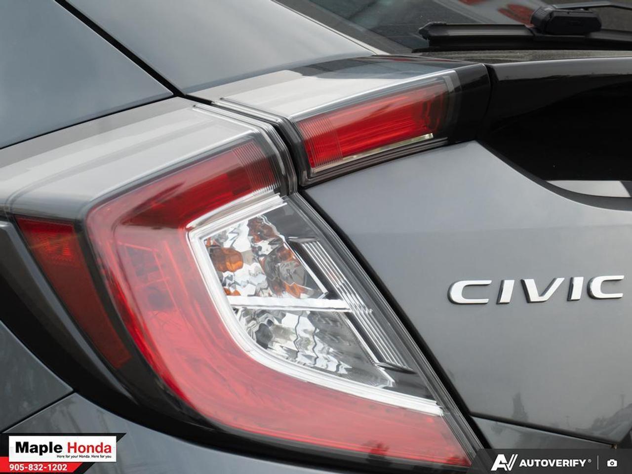 2019 Honda Civic Hatchback Sunroof| Honda Lane Watch| Honda Sensing| Apple Ca Photo