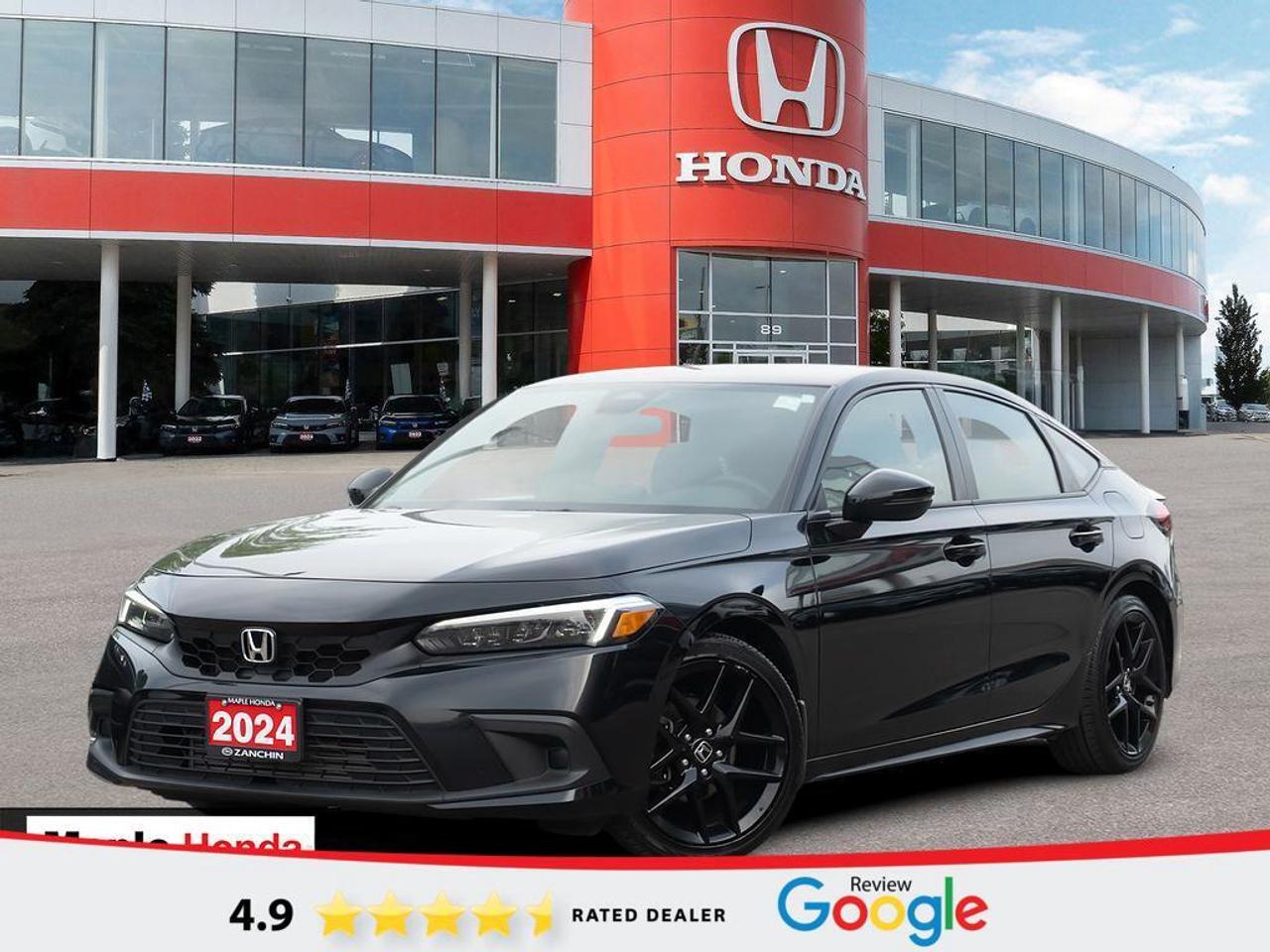 2024 Honda Civic Hatchback Sunroof| Blind Spot Sensors| Heated Seats| Auto St Photo0