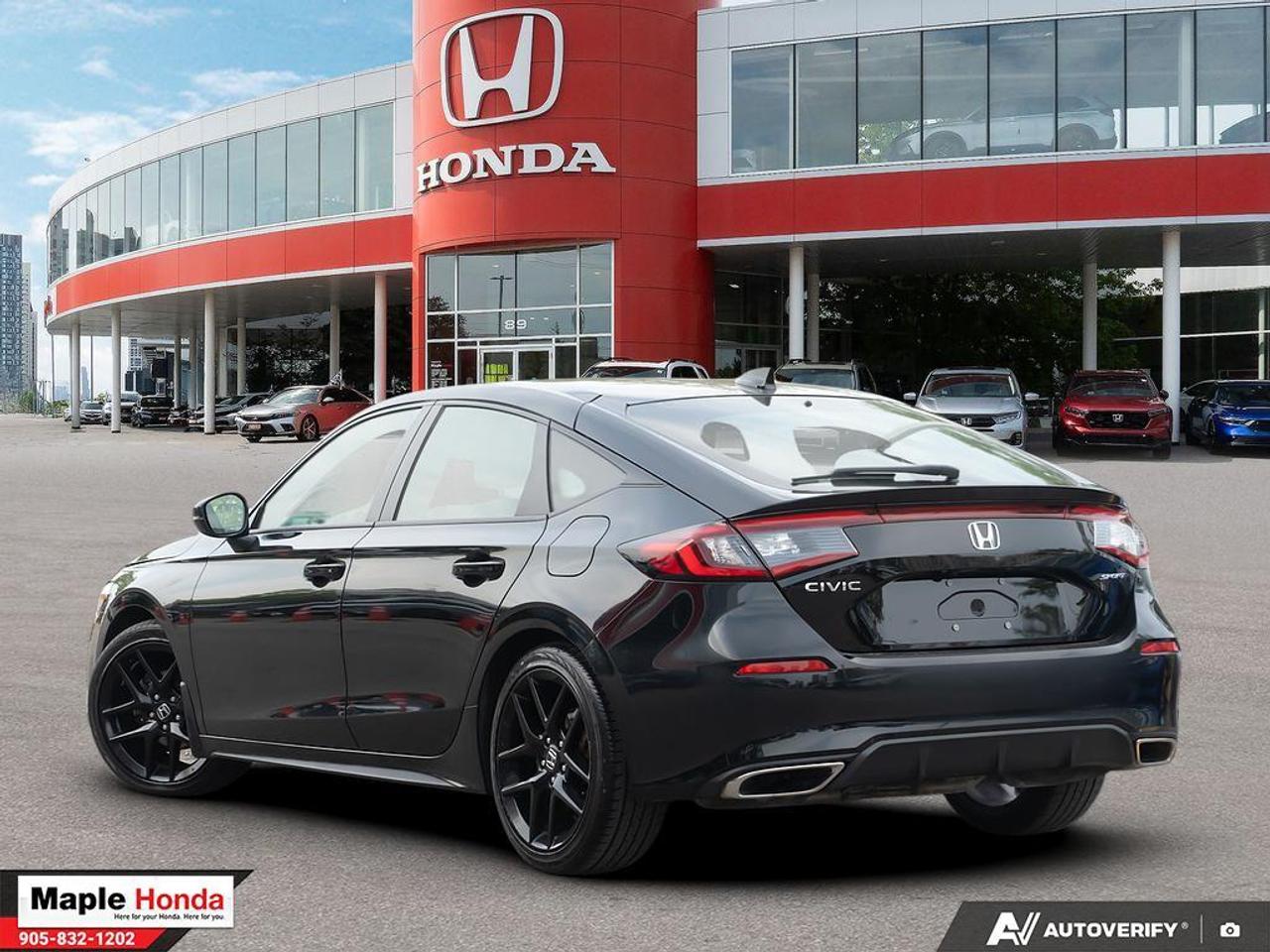 2024 Honda Civic Hatchback Sunroof| Blind Spot Sensors| Heated Seats| Auto St Photo3