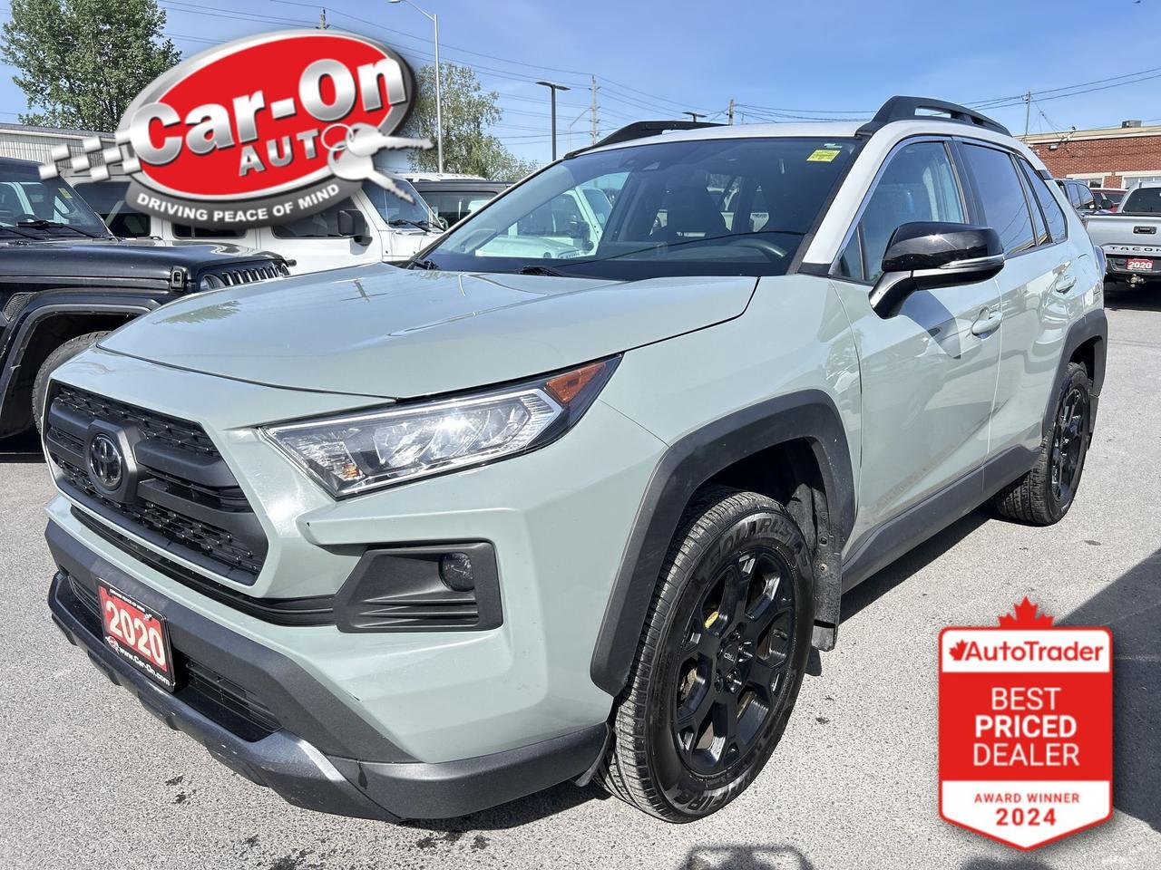 LOW KMS!! RARE TRD OFF-ROAD ALL-WHEEL DRIVE!! Leather, sunroof, heated/cooled seats, heated steering, Android Auto/ Apple CarPlay, navigation, 18-inch black alloys, adaptive cruise control, blind spot monitor, rear cross-traffic alert, pre-collision system, lane departure warning, backup camera, tow hitch receiver, wireless charger, premium JBL audio system, dual-zone climate control, keyless entry w/ push start, power liftgate, power locks, power windows, power mirrors, automatic headlights w/ auto highbeams, Bluetooth and more!!This vehicle just landed and is awaiting a full detail and photo shoot. Contact us and book your viewing today!